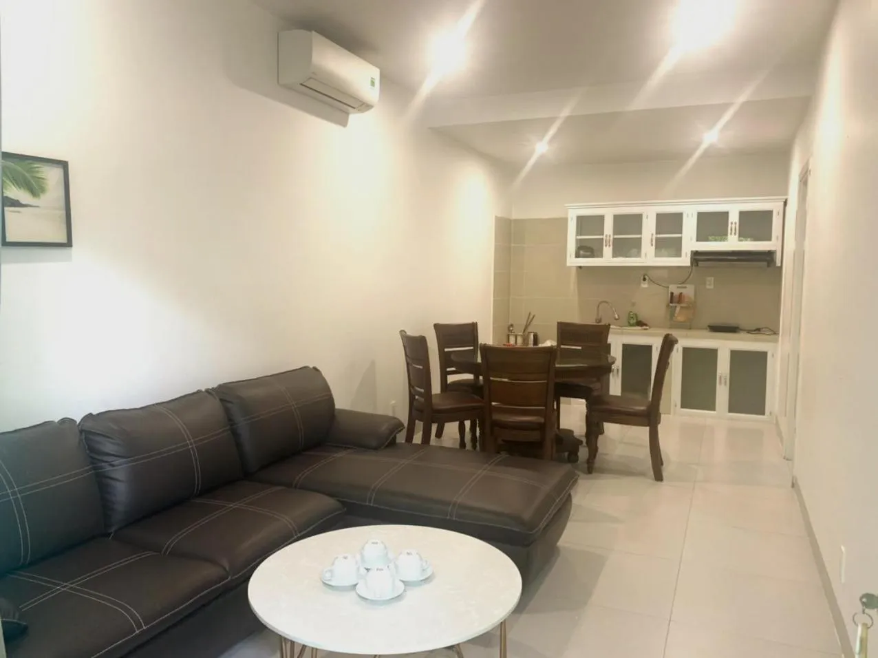 Living room in Philip Bungalow