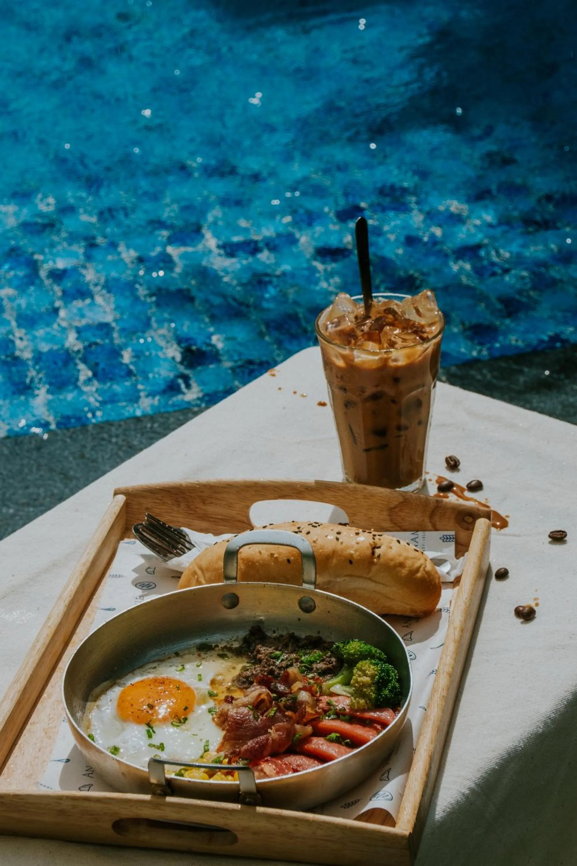 Buffet breakfast in Philip Bungalow