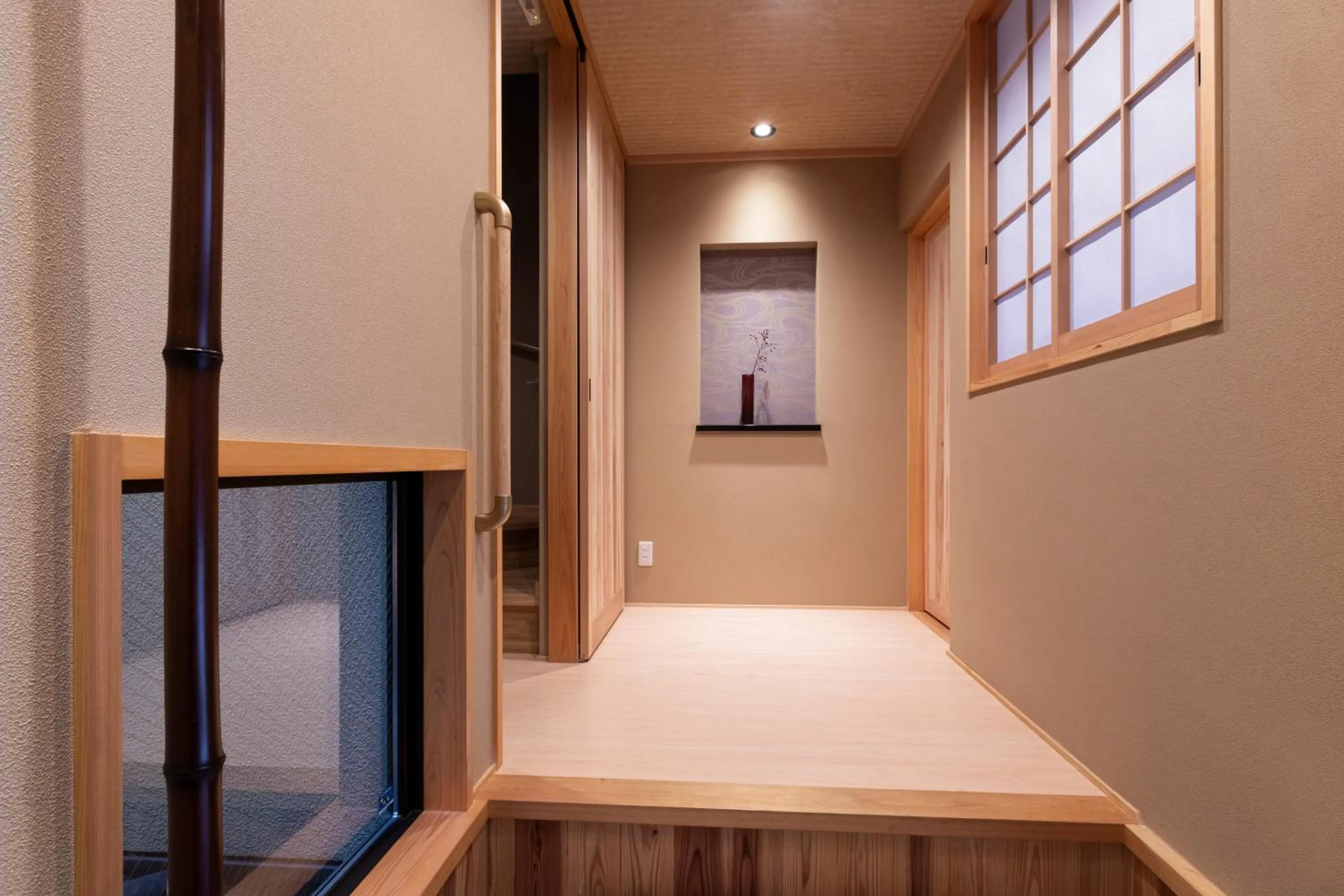 Photo of the whole room, Bed in Rinn Miyagawacho Tsubaki