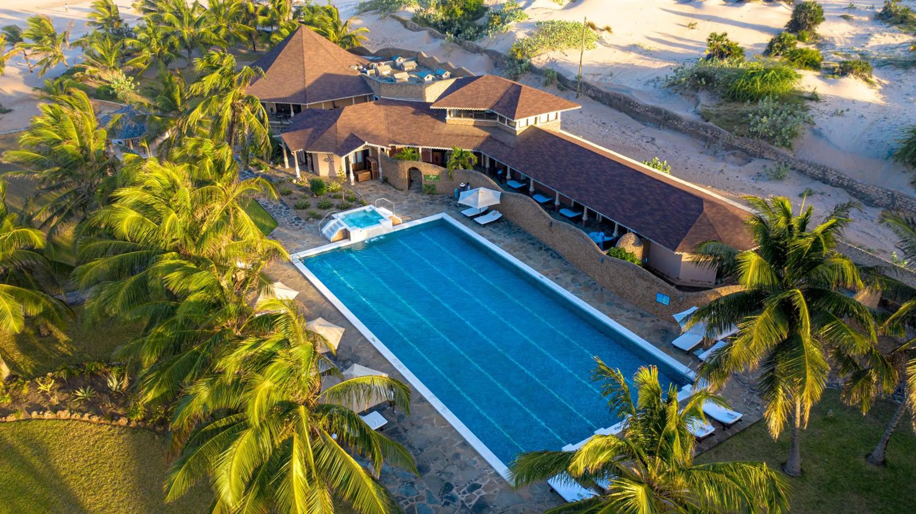 Pool view in Ocean Beach Resort & SPA