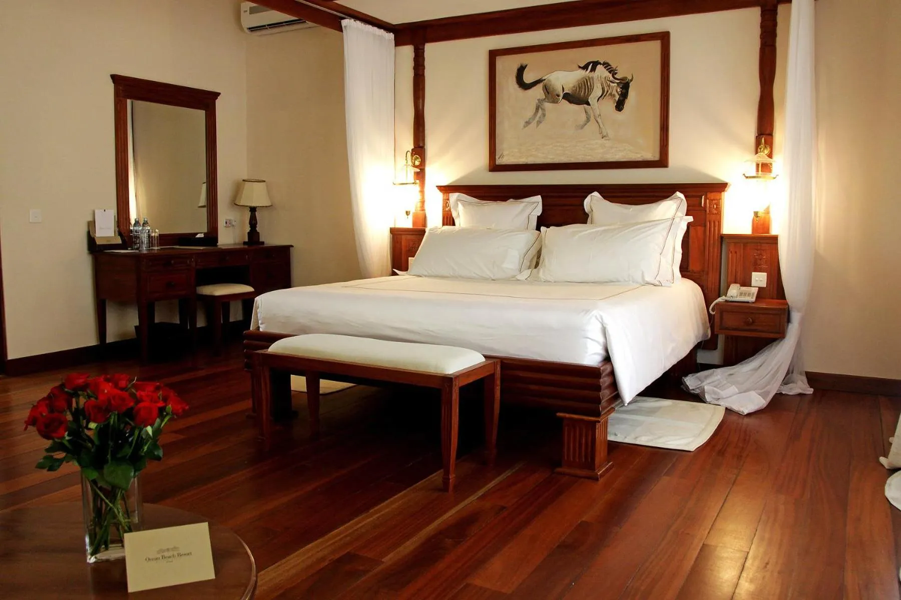 Bed in Ocean Beach Resort & SPA