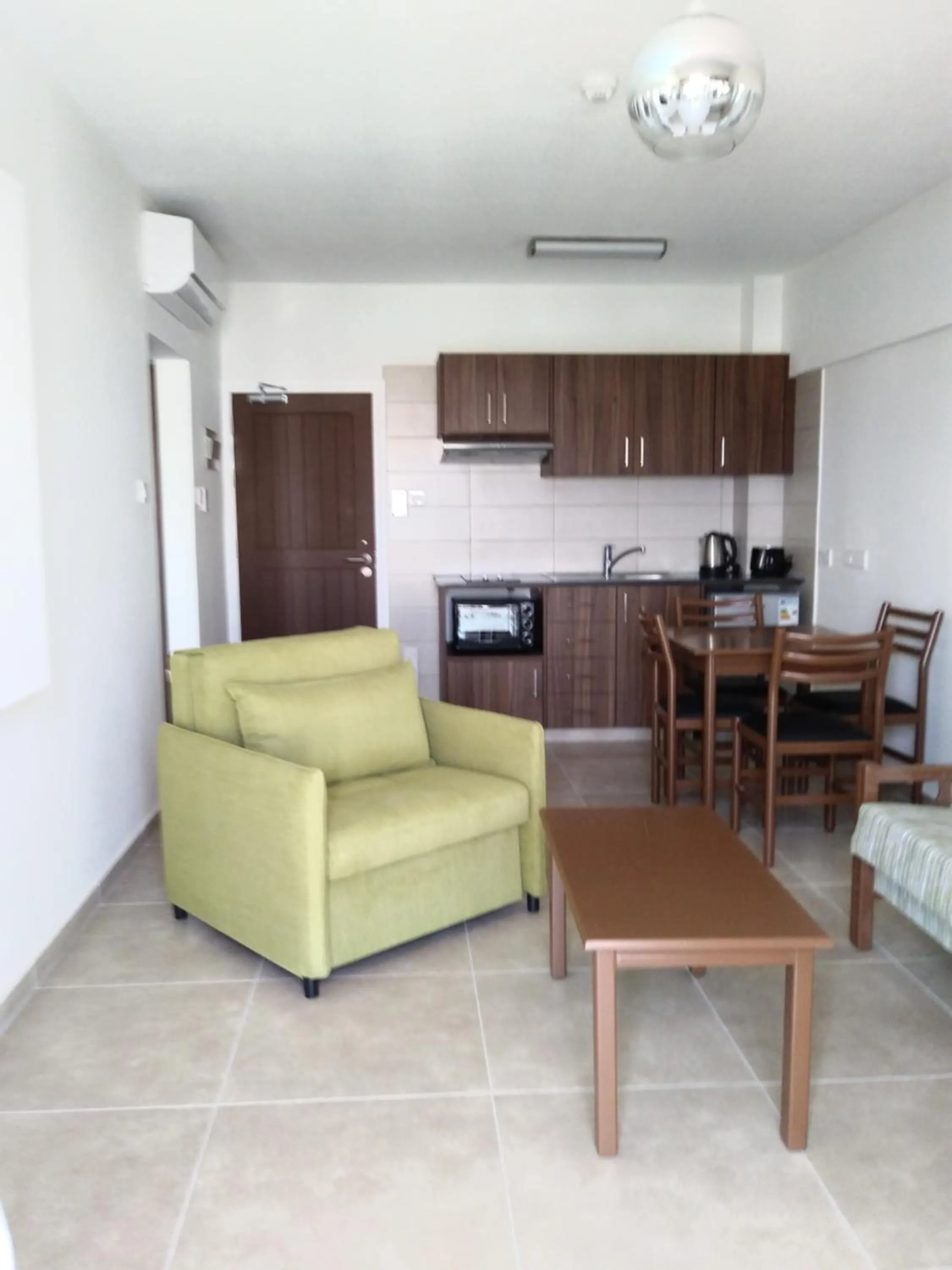 Kitchen or kitchenette in Livas Hotel Apartments
