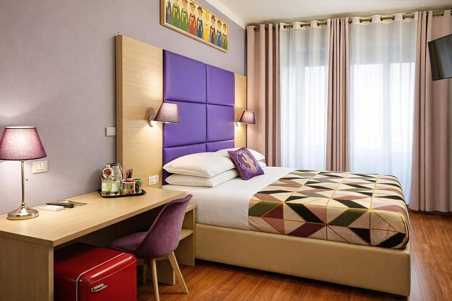 Bedroom, Bed in BOBOTEL City Center