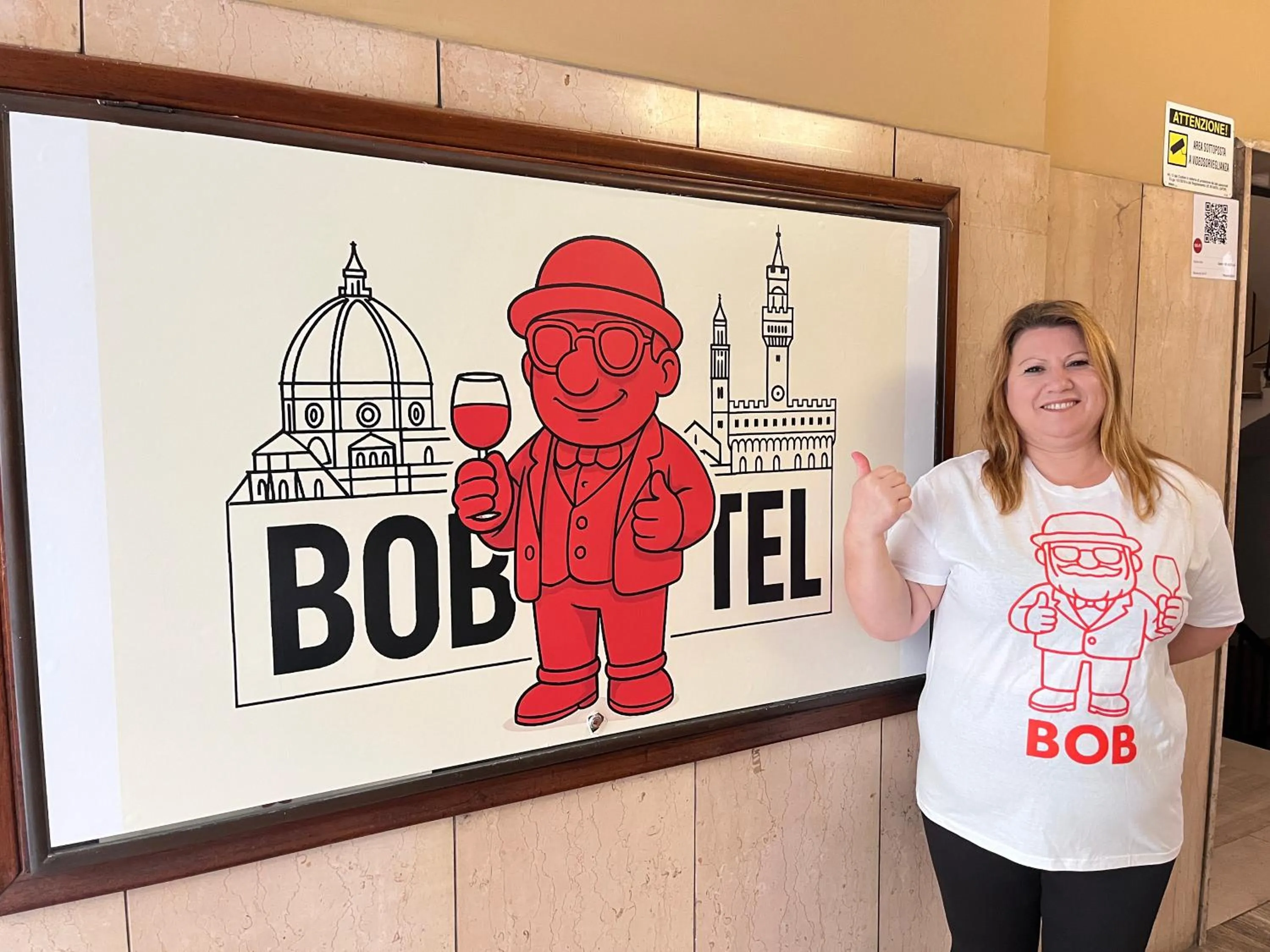 Logo/Certificate/Sign in BOBOTEL ROOMS City Center