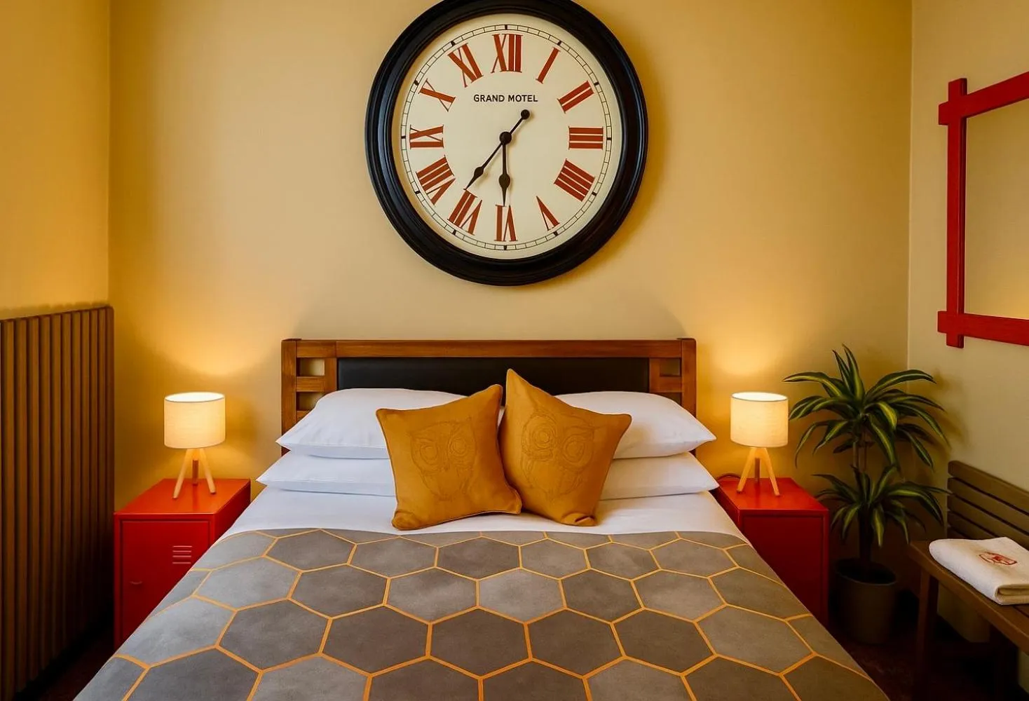 Bed in BOBOTEL ROOMS City Center