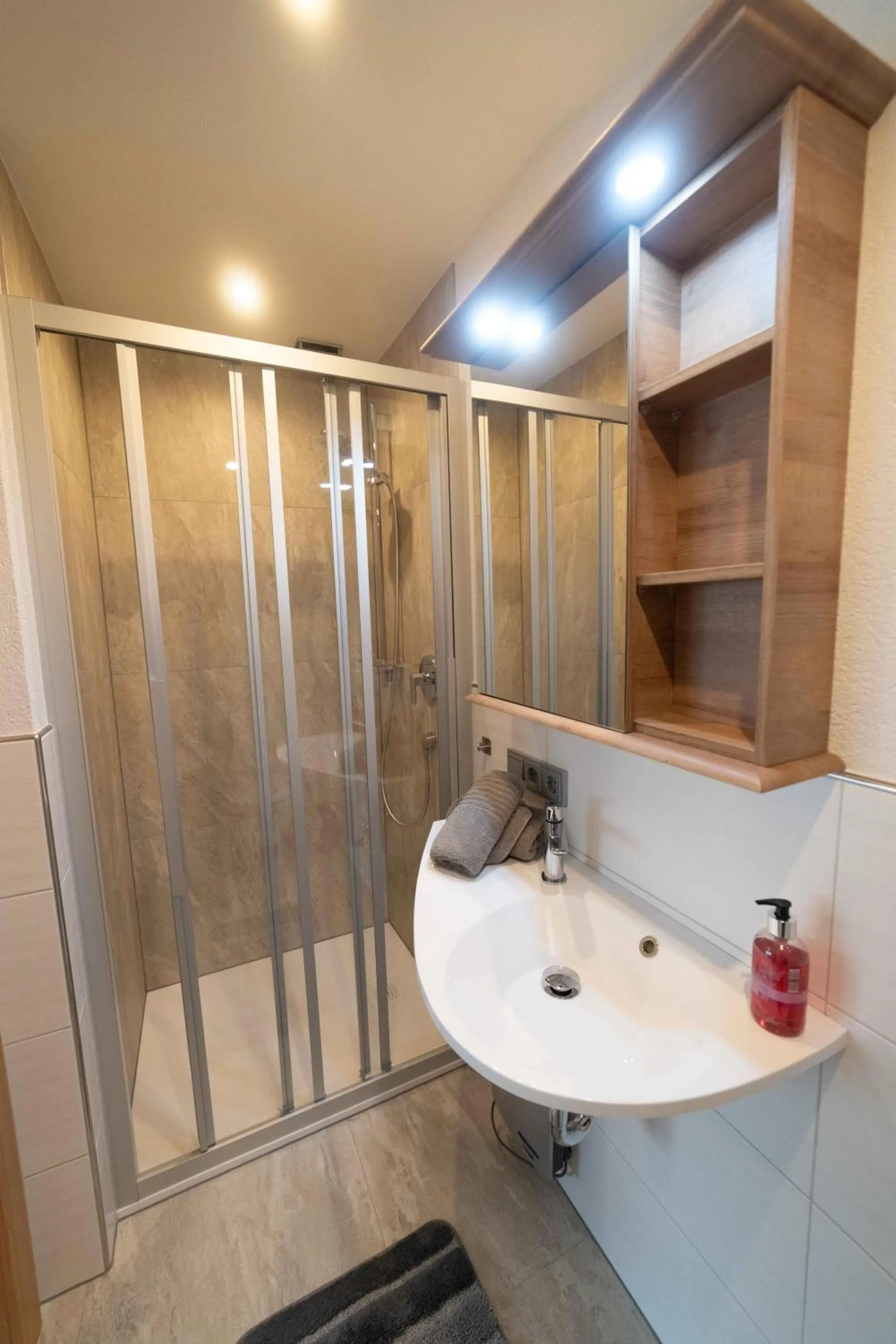 Shower in Haus Wegscheider