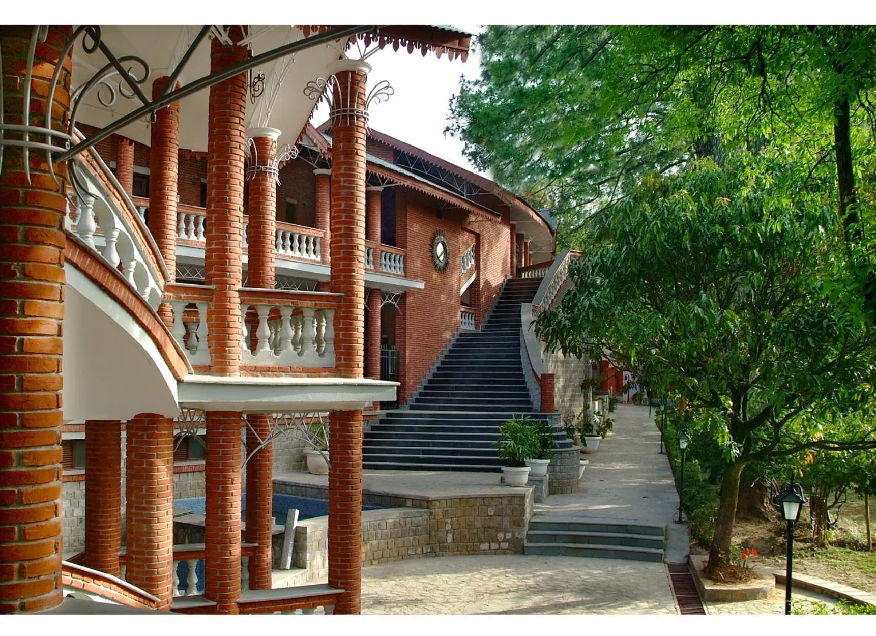 Property building in WelcomHeritage Taragarh Palace