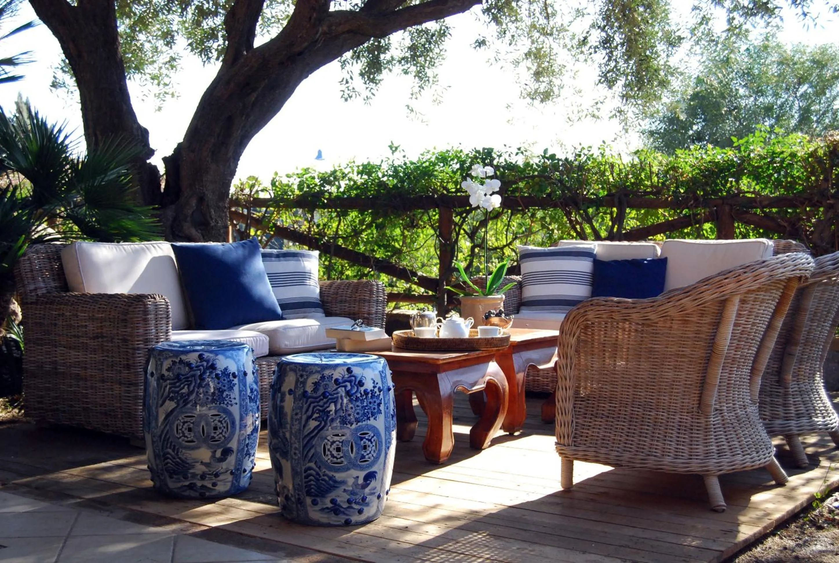 Garden in Boutique Hotel Su Sergenti