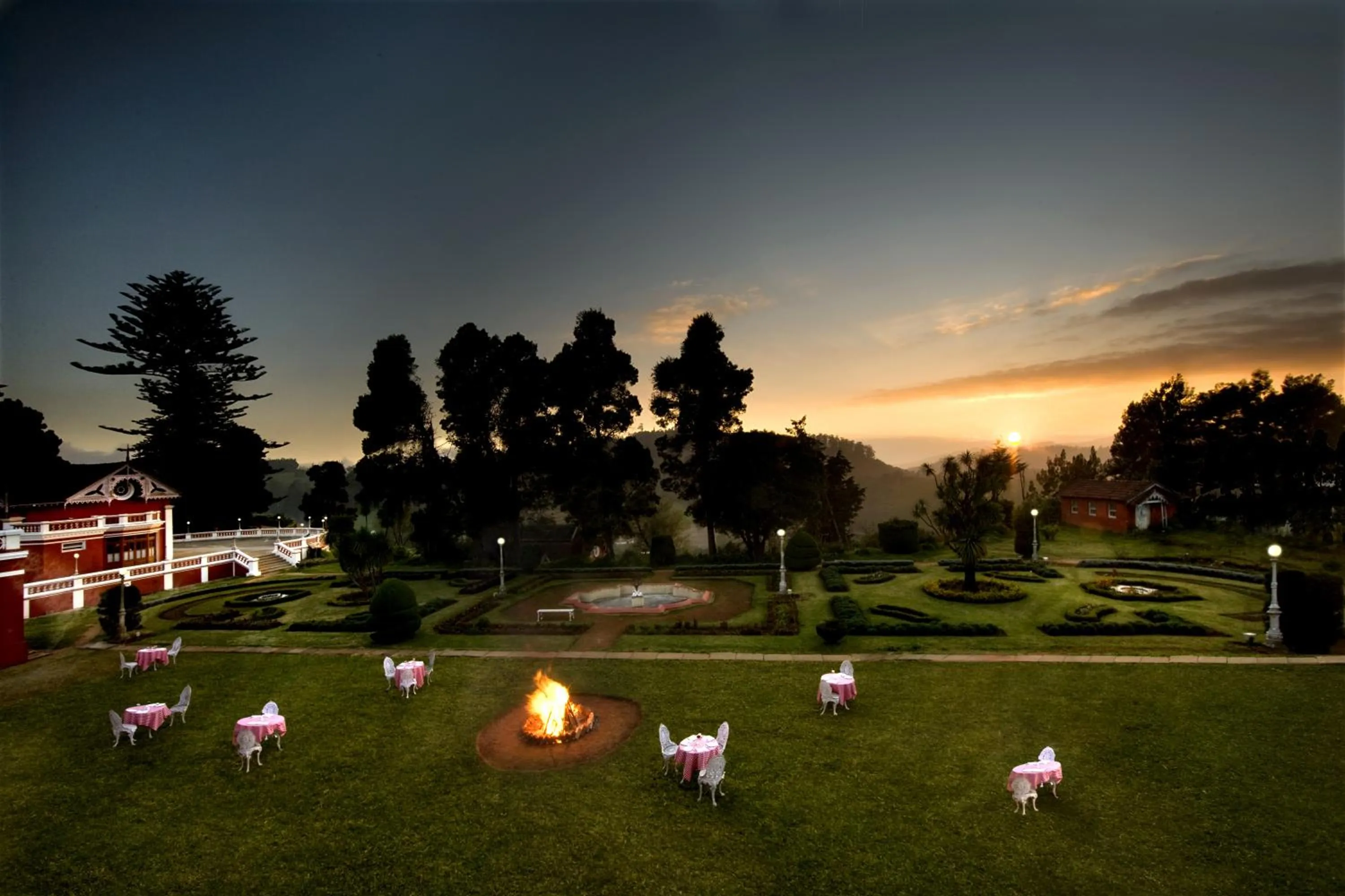 Garden in WelcomHeritage Fernhills Royal Palace