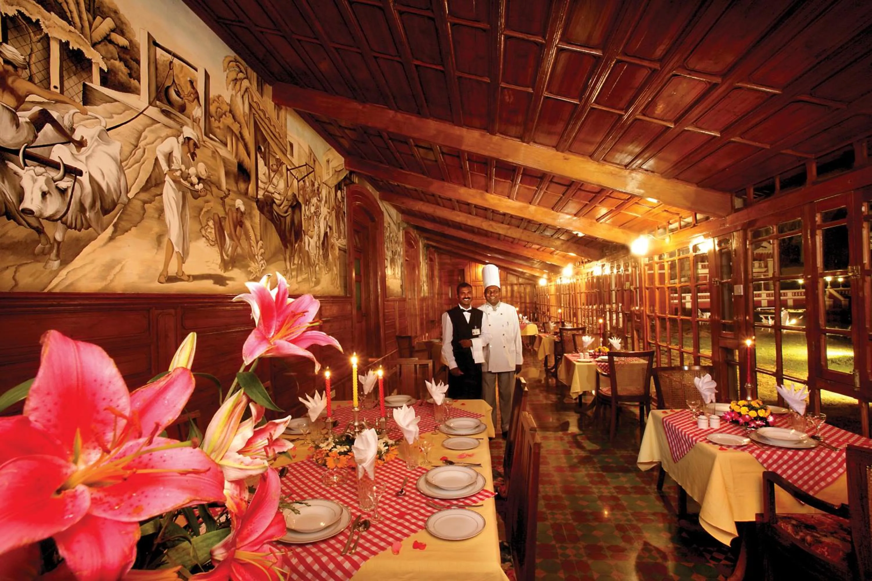 Restaurant/places to eat in WelcomHeritage Fernhills Royal Palace