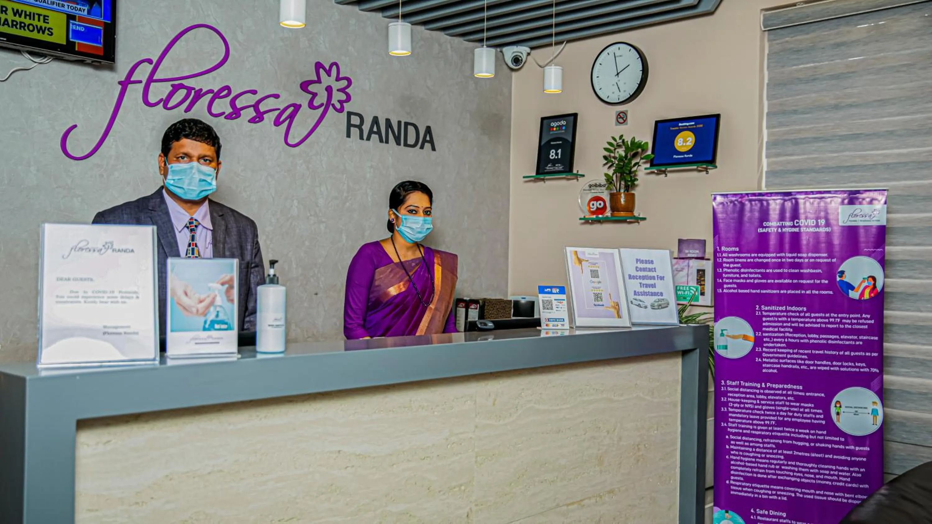 Staff in Floressa Randa Business Hotel