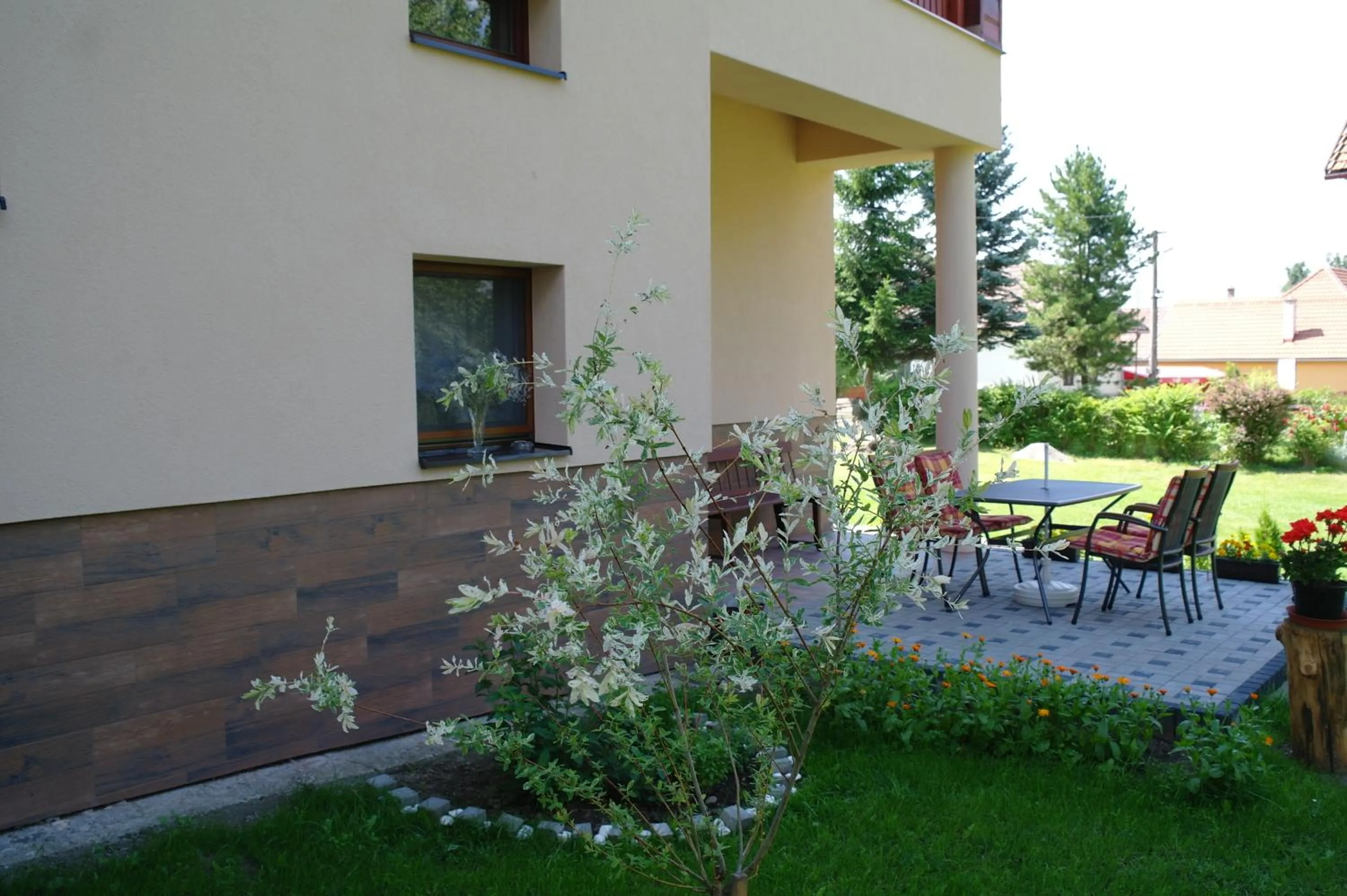 Garden view in Penzion Jaraba