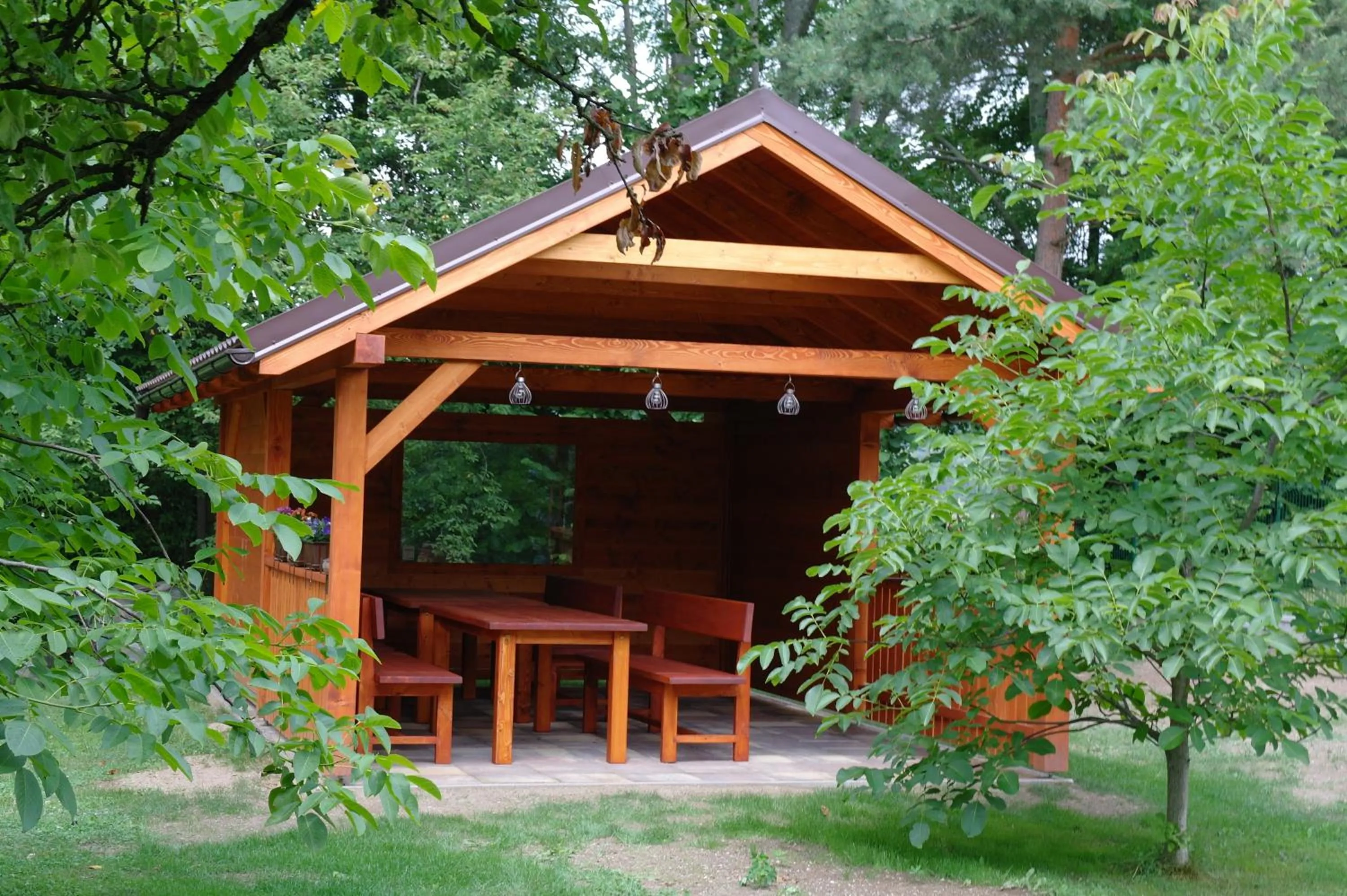 Garden in Penzion Jaraba