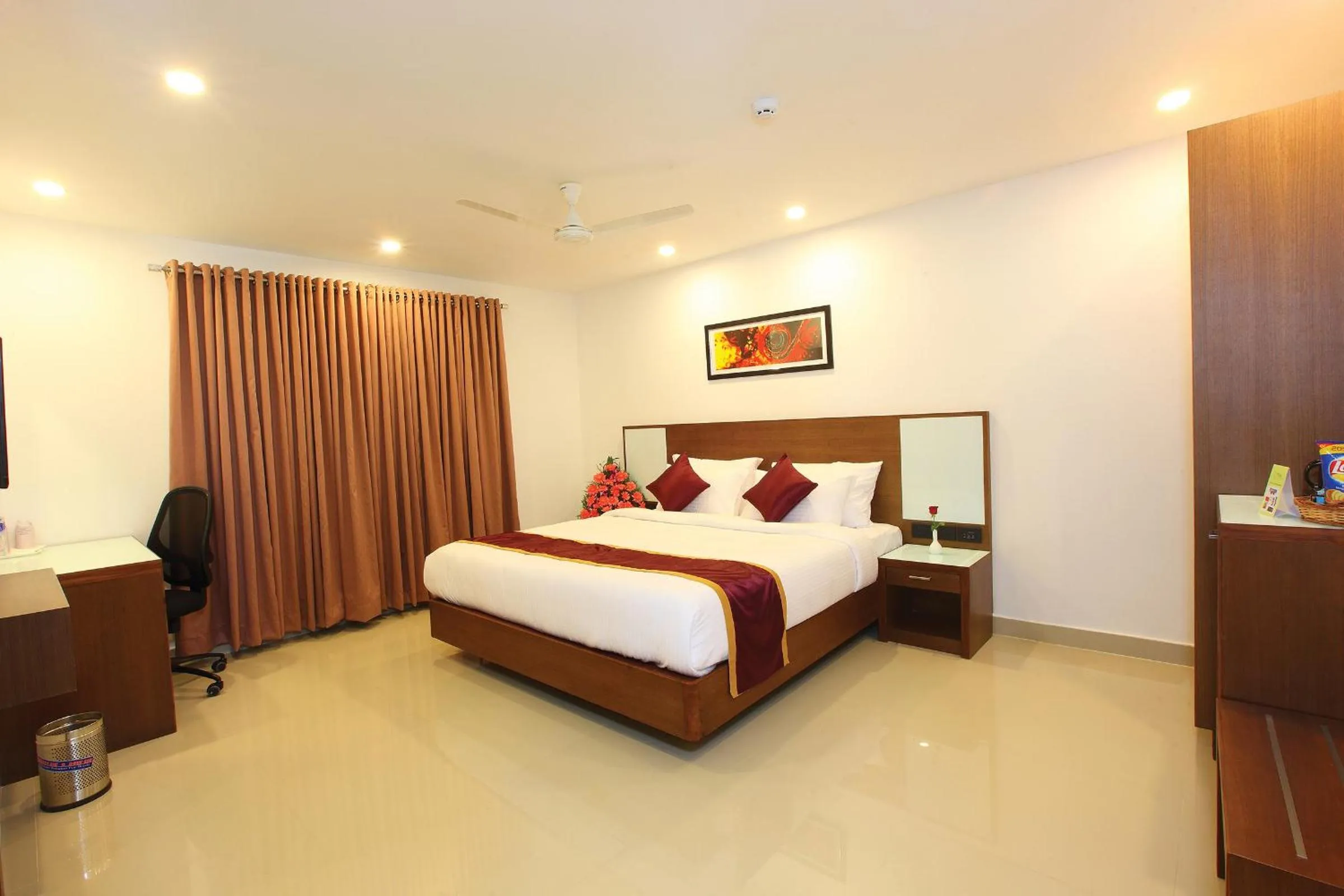 Bedroom, Bed in Hotel Park Residency Kozhencherry