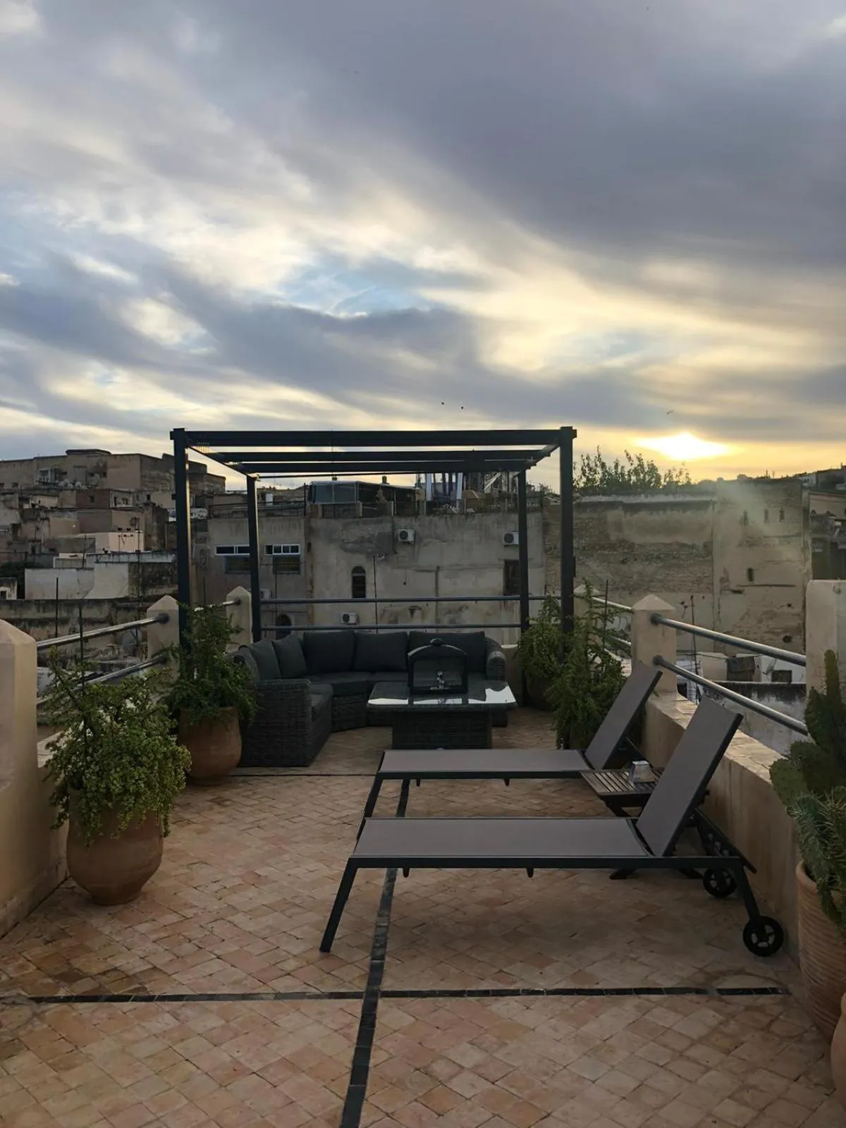 Solarium in La Maison Maure