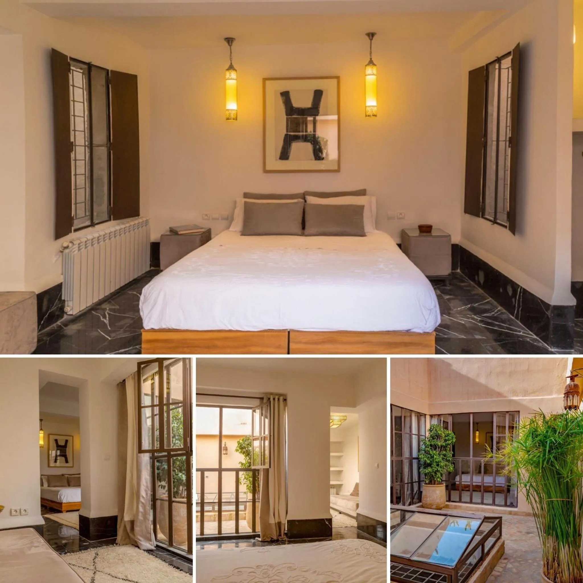 Property building, Bed in La Maison Maure