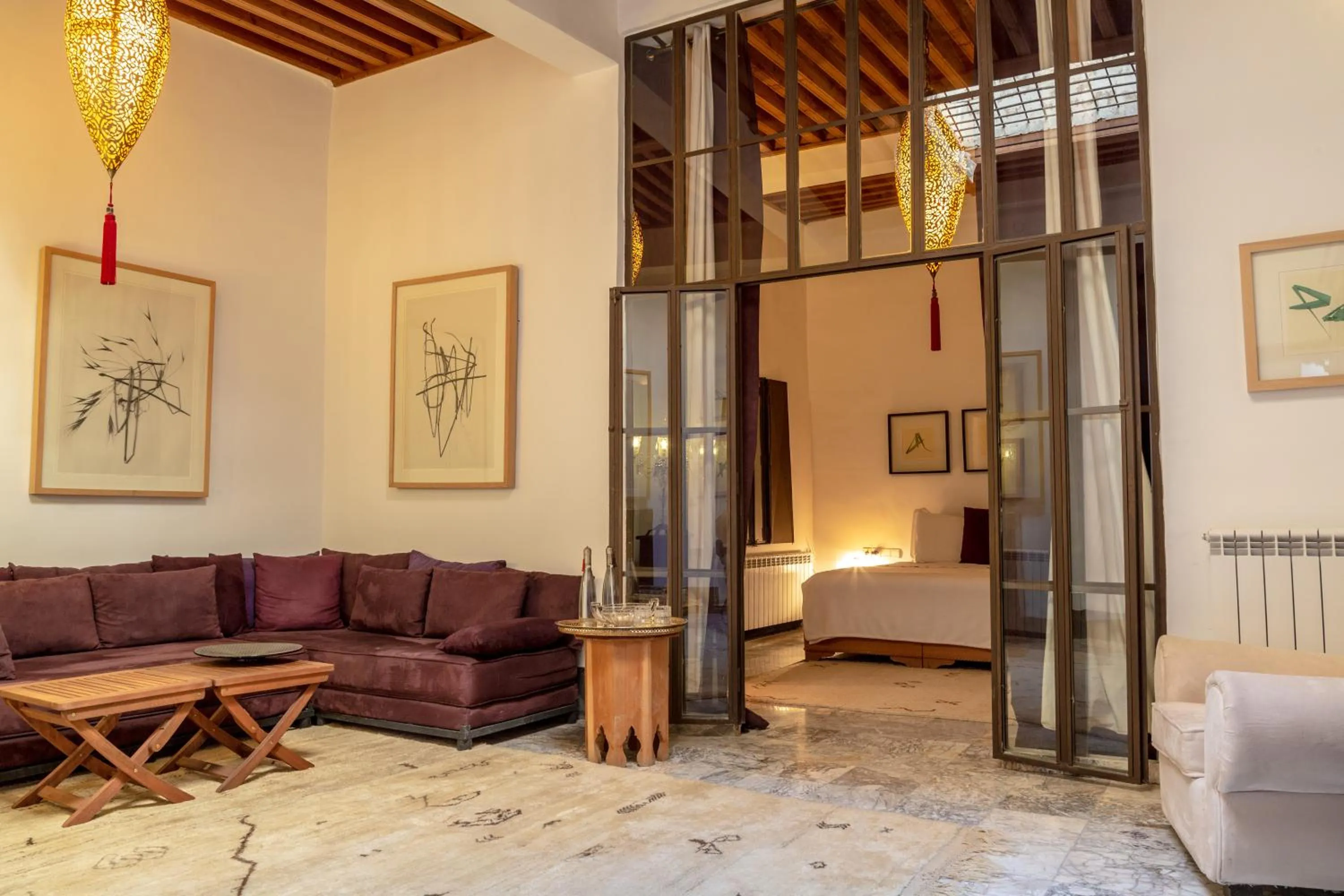 Bed in La Maison Maure