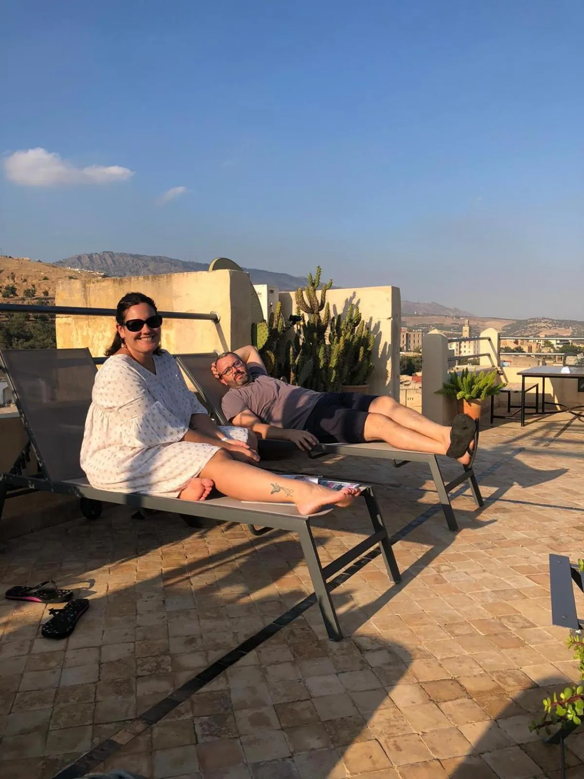 Patio in La Maison Maure