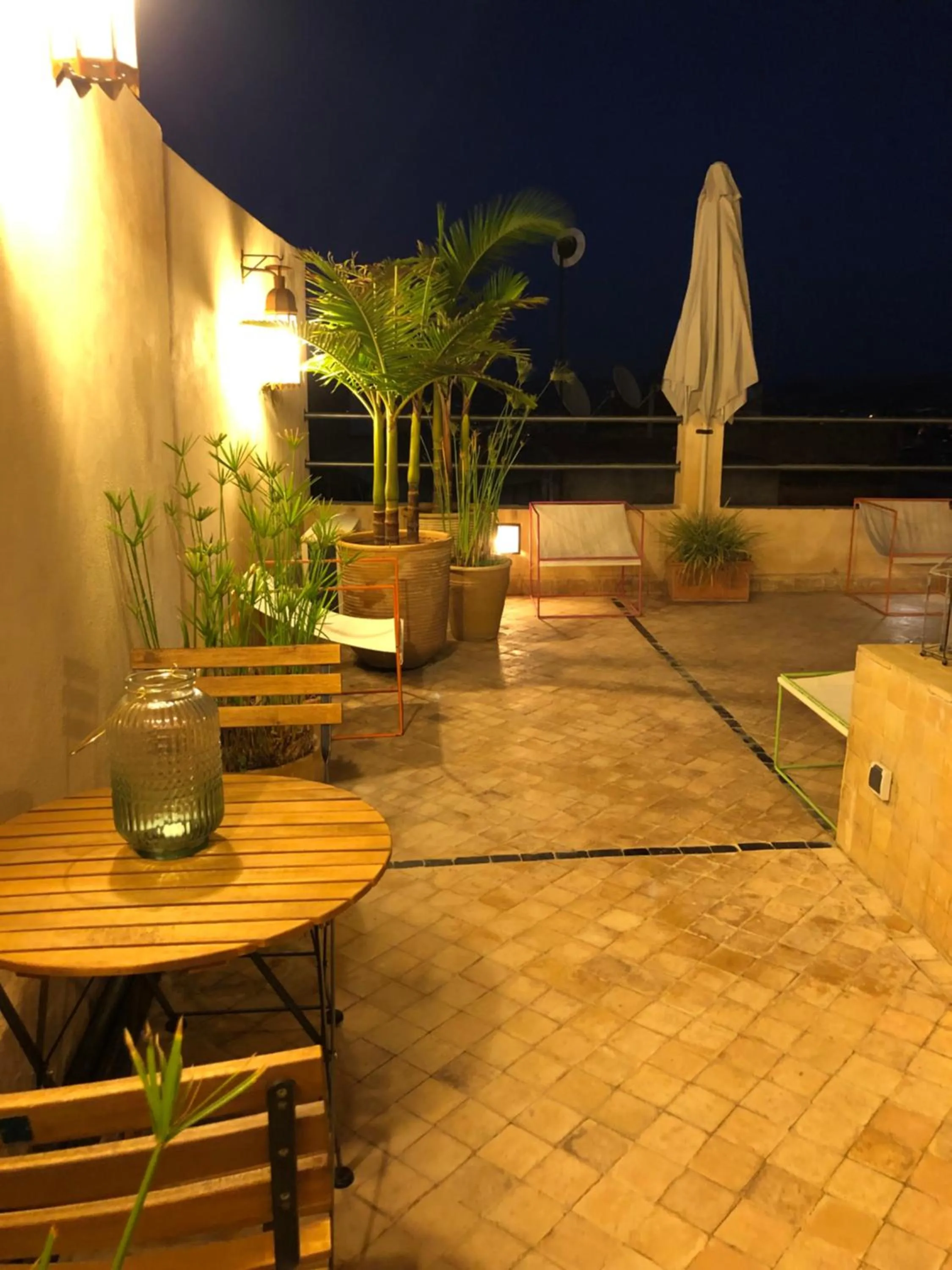 Patio in La Maison Maure