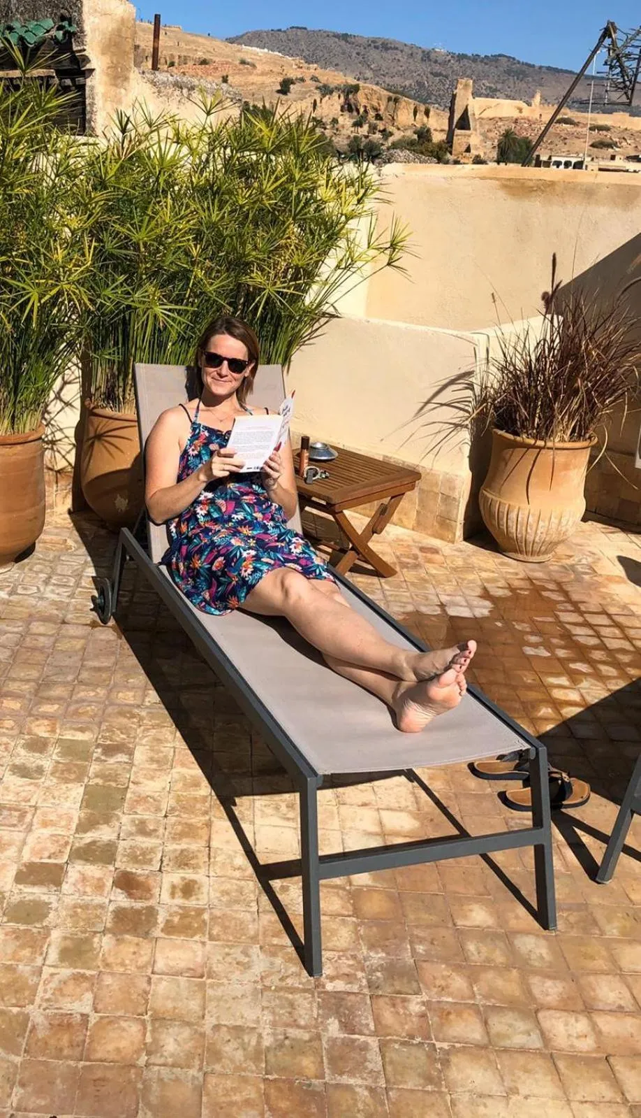 Patio in La Maison Maure