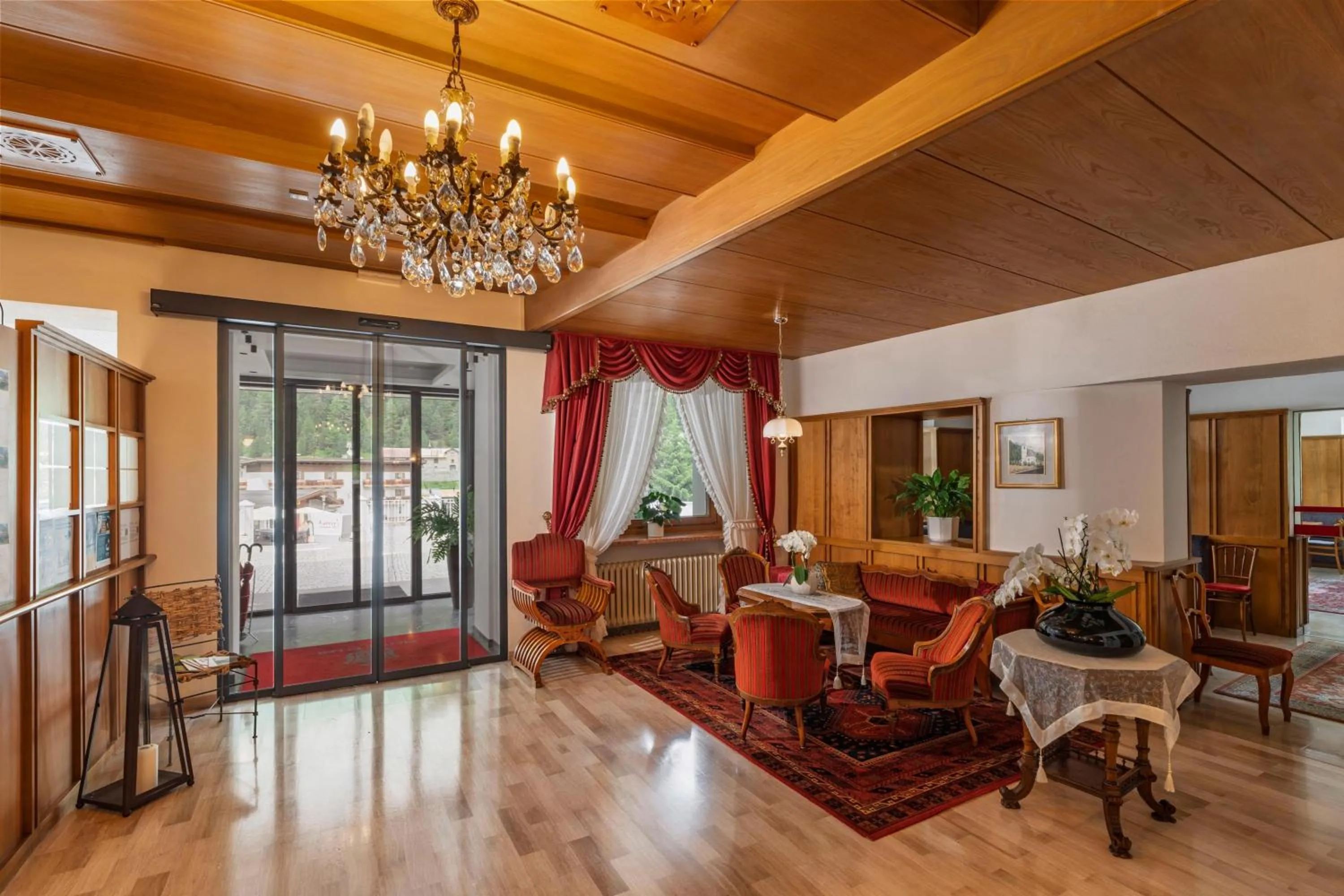 Lobby or reception in Hotel Eller