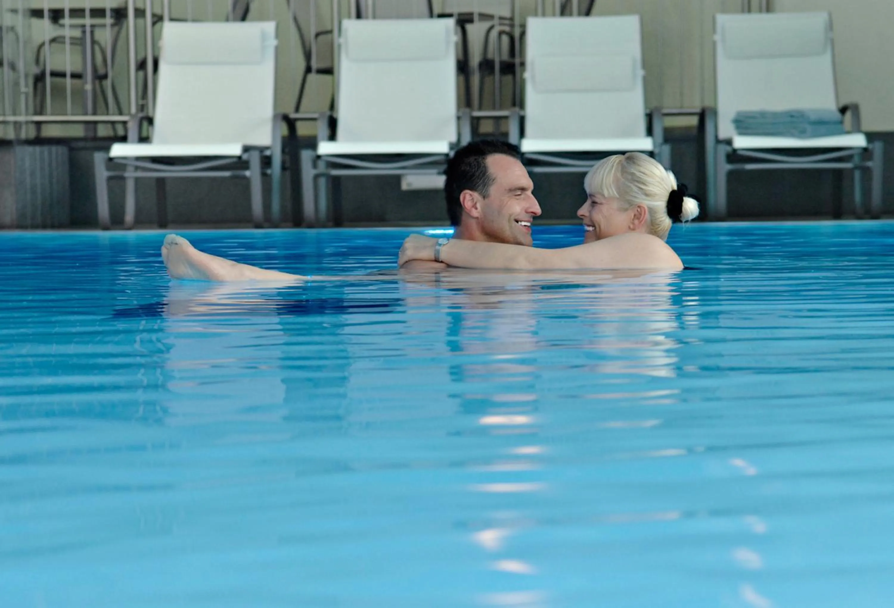 Swimming pool in Moselstern Parkhotel Krähennest