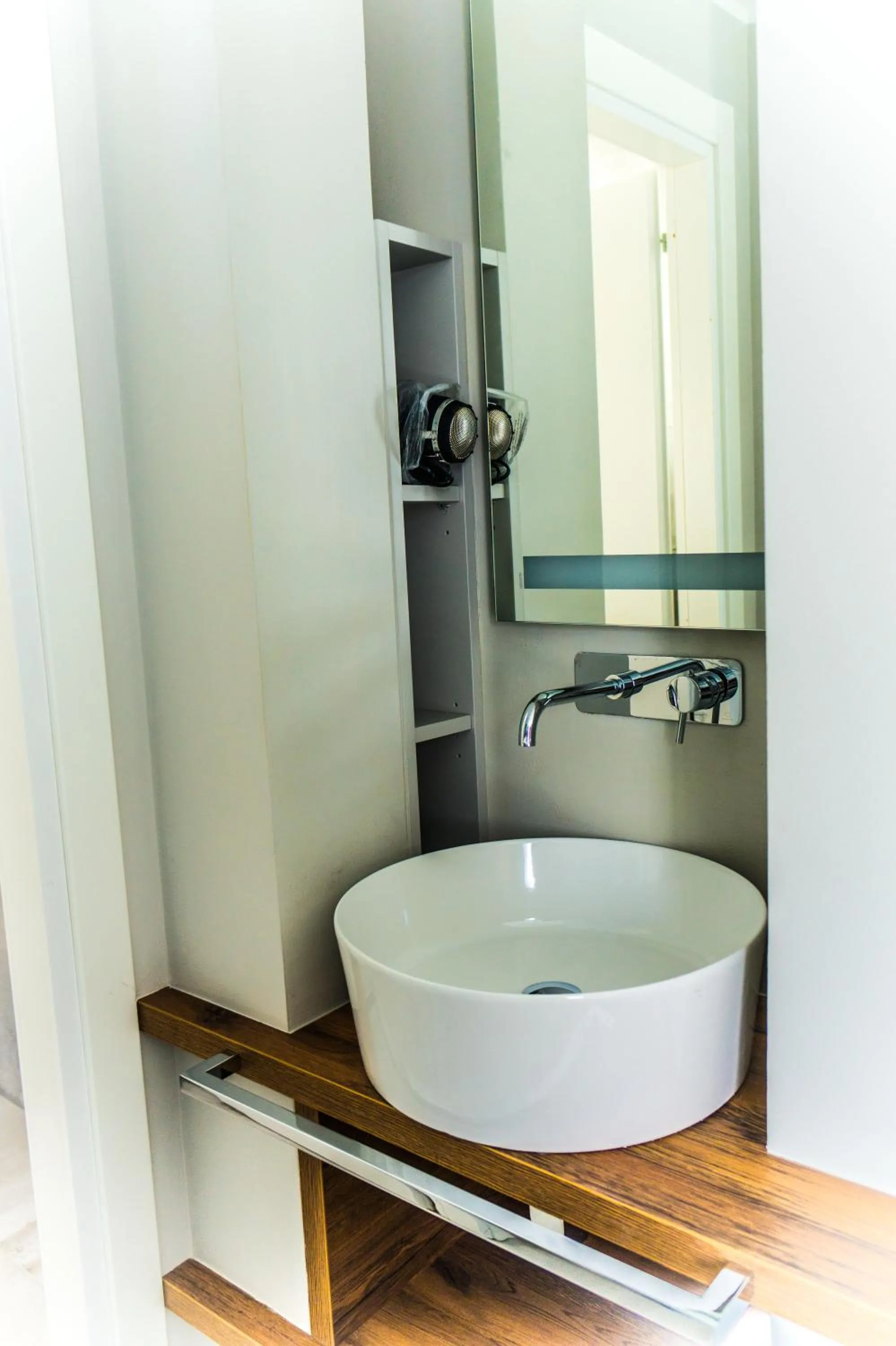 Bathroom in Piccolo Hotel