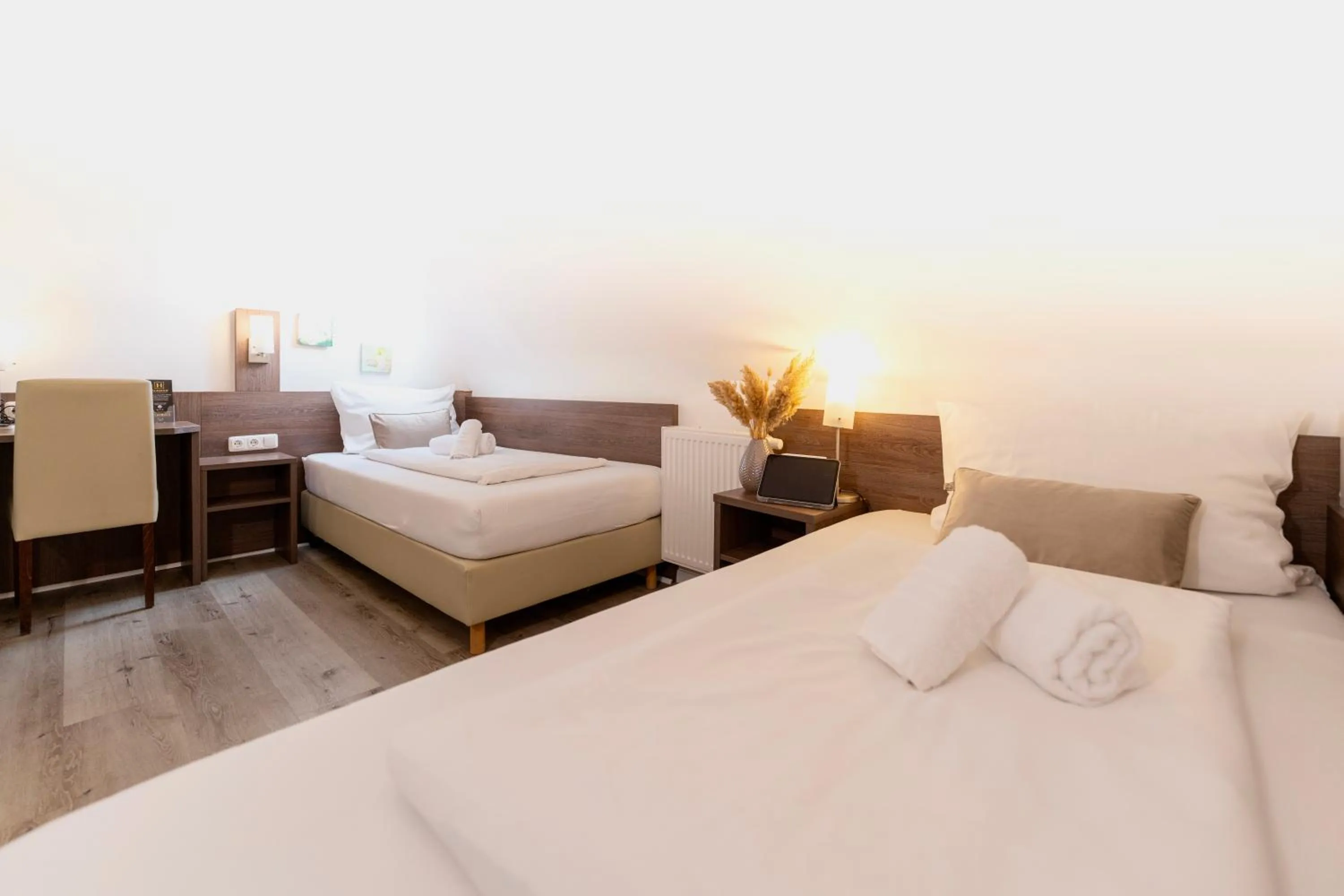 Bed in Hotel Restaurant Jaegerhof