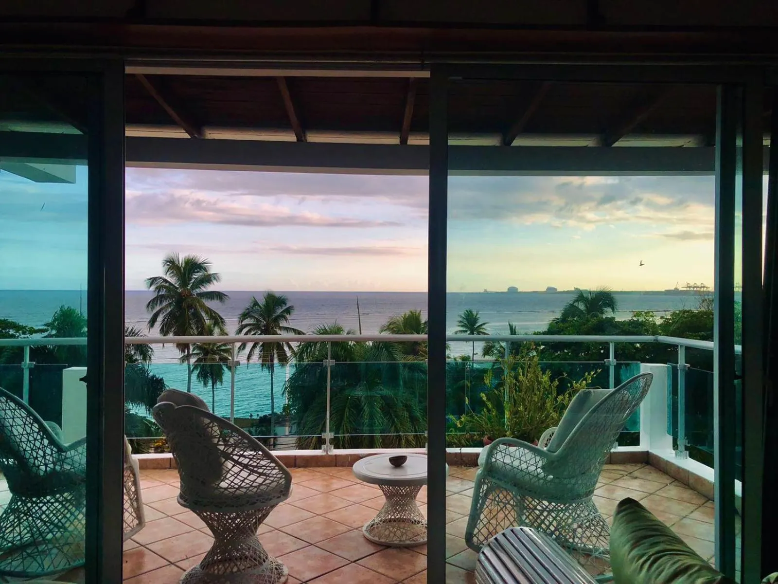 Balcony/Terrace in Hotel Neptuno Refugio