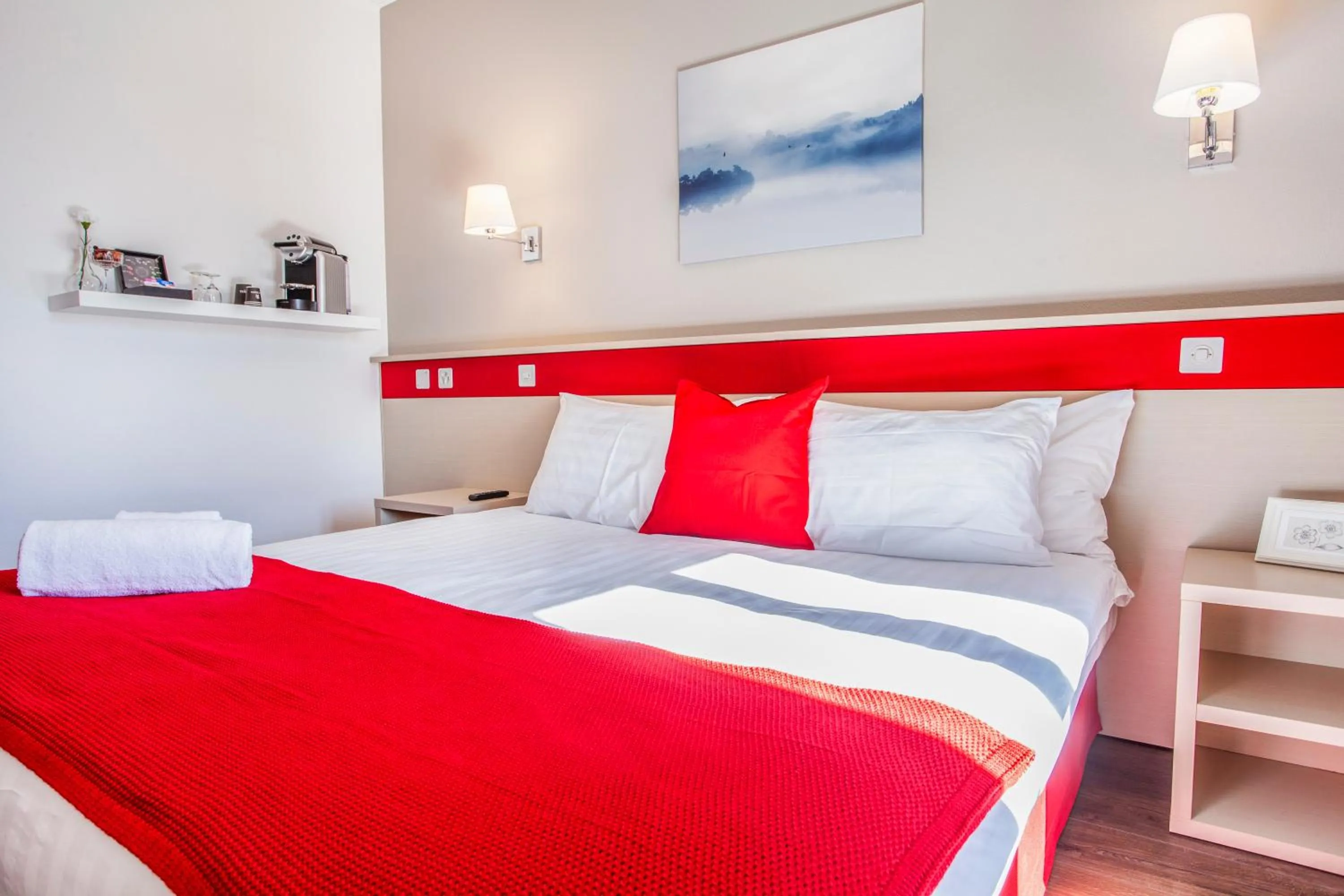 Bed in Hotel La Longeraie