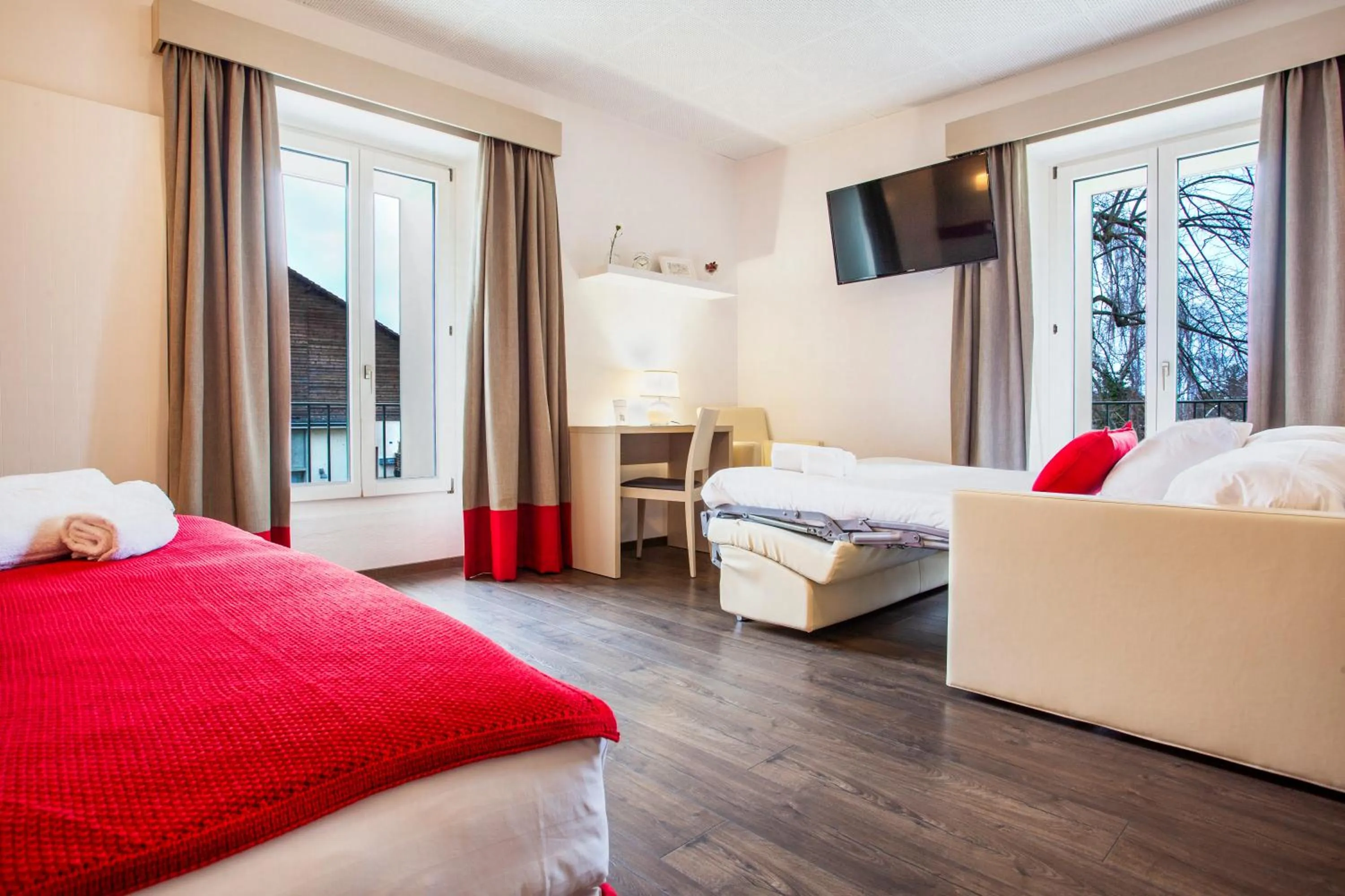 Bed in Hotel La Longeraie