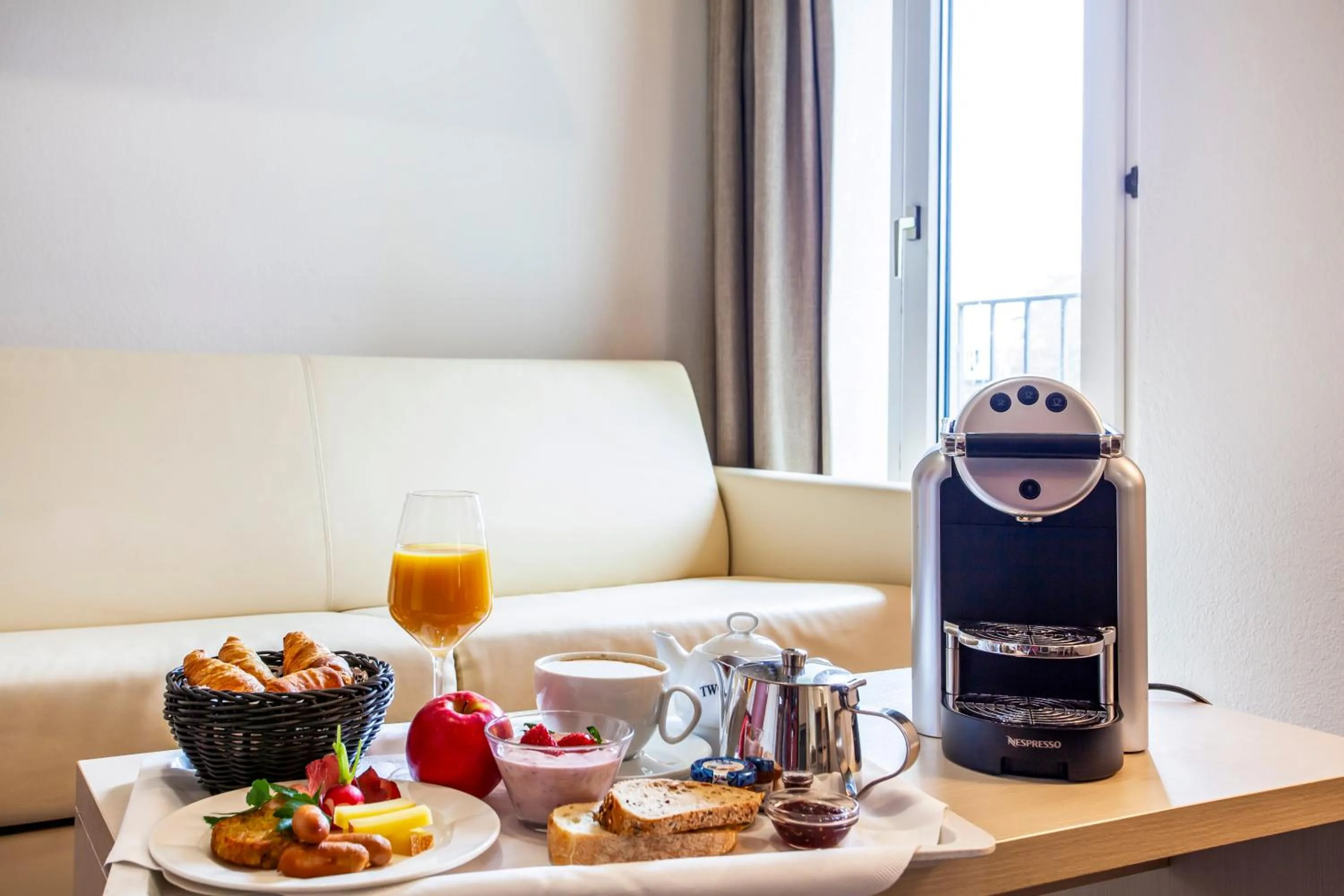 Food and drinks in Hotel La Longeraie