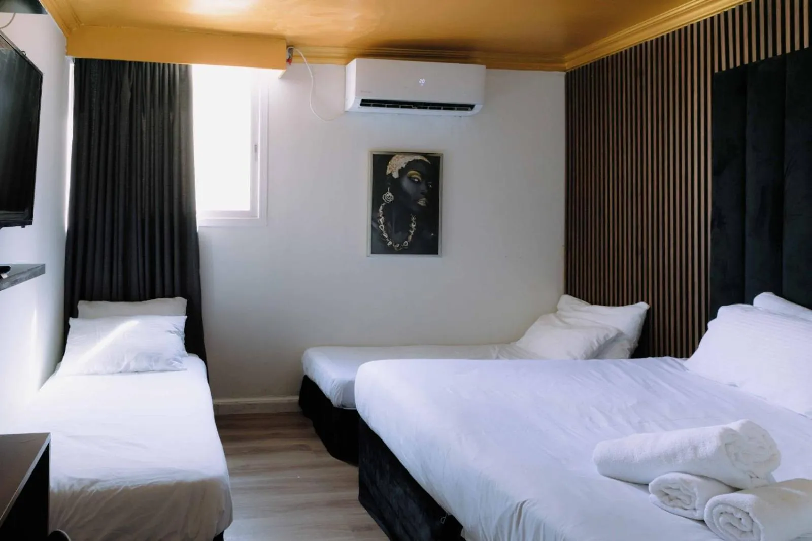 Bed in Rich Boutique Hotel