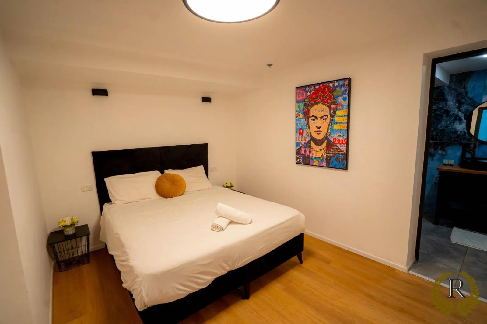 Bed in Rich Boutique Hotel