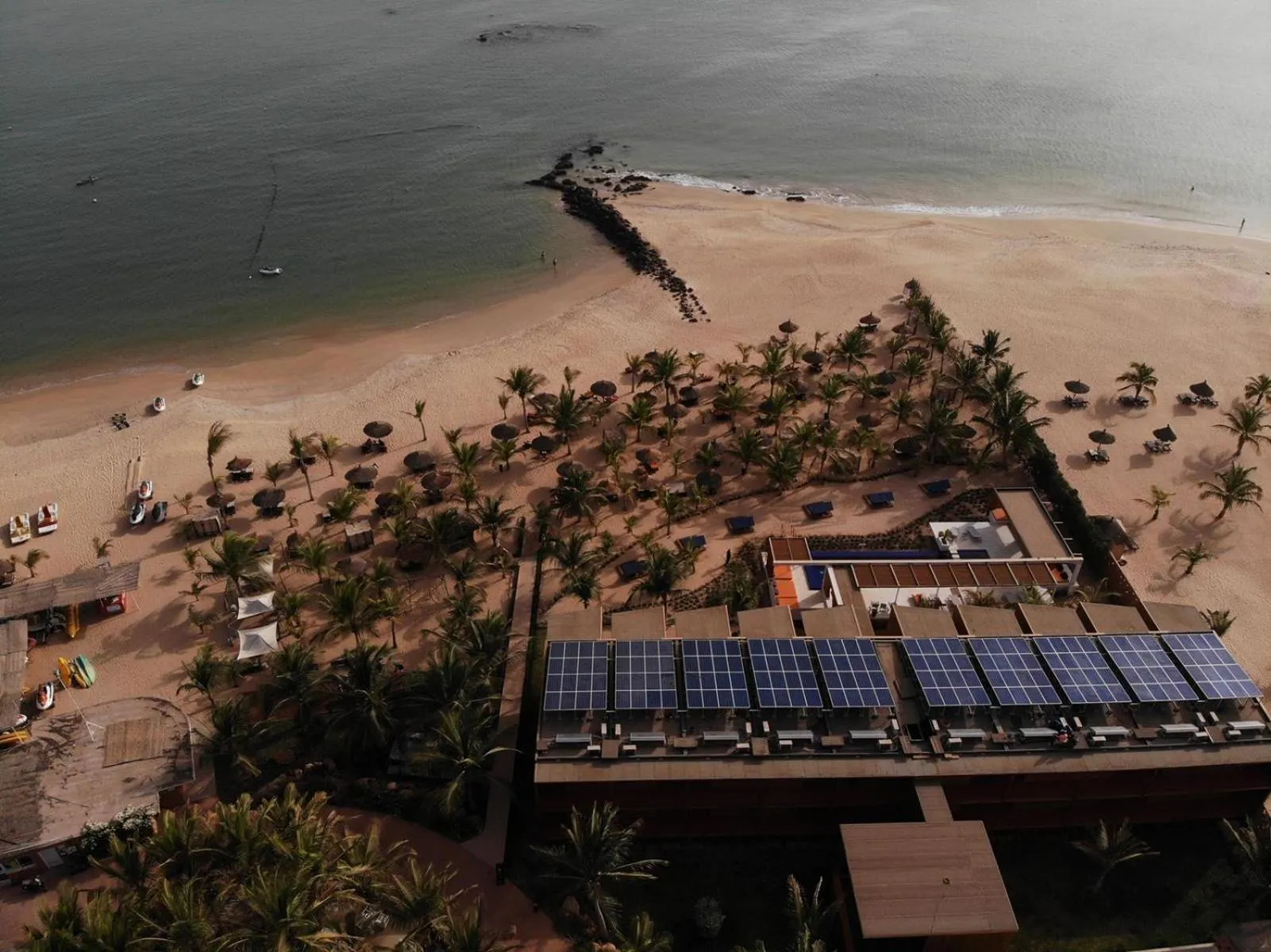 Bird's eye view in Movenpick Resort Lamantin Saly