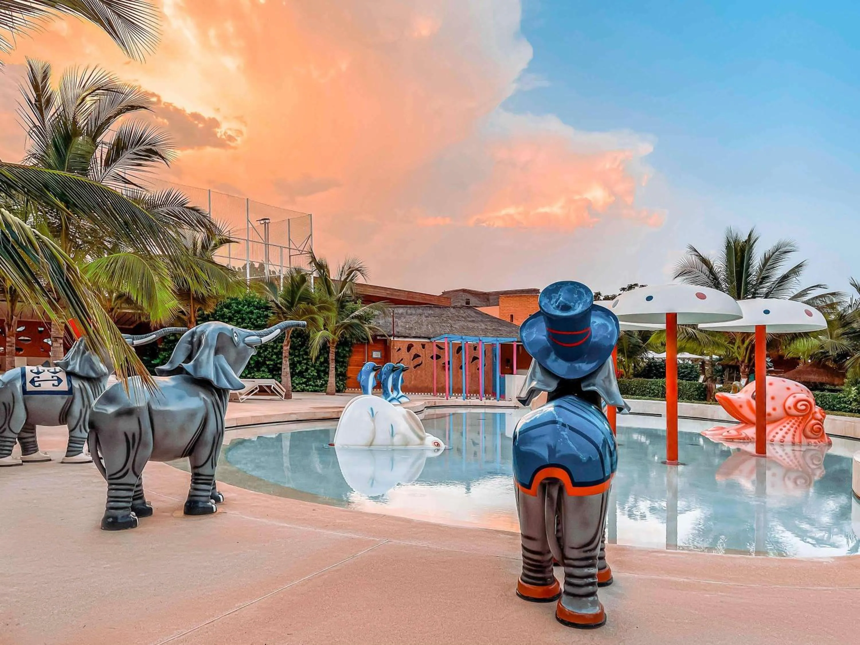 Property building in Movenpick Resort Lamantin Saly