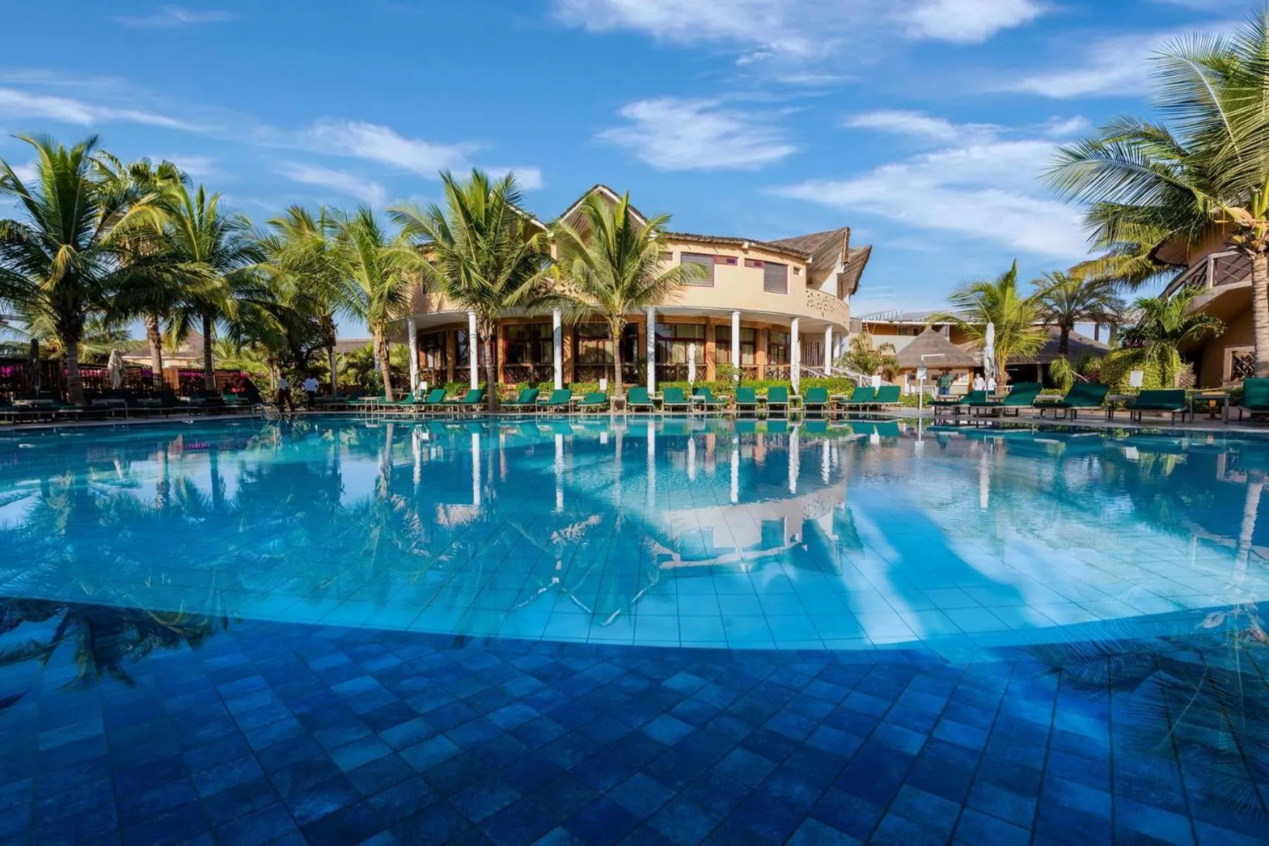 Swimming pool in Movenpick Resort Lamantin Saly