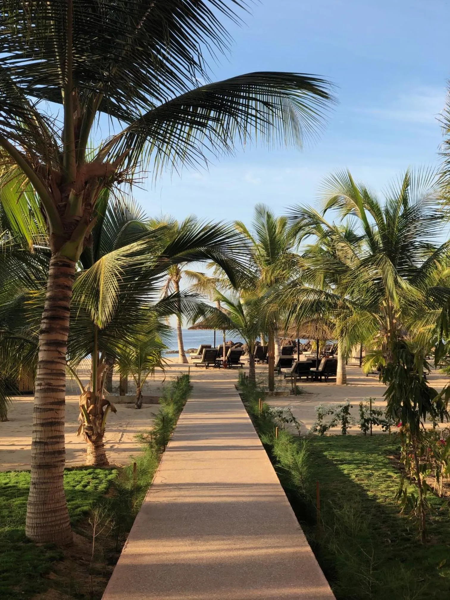 Sea view in Movenpick Resort Lamantin Saly