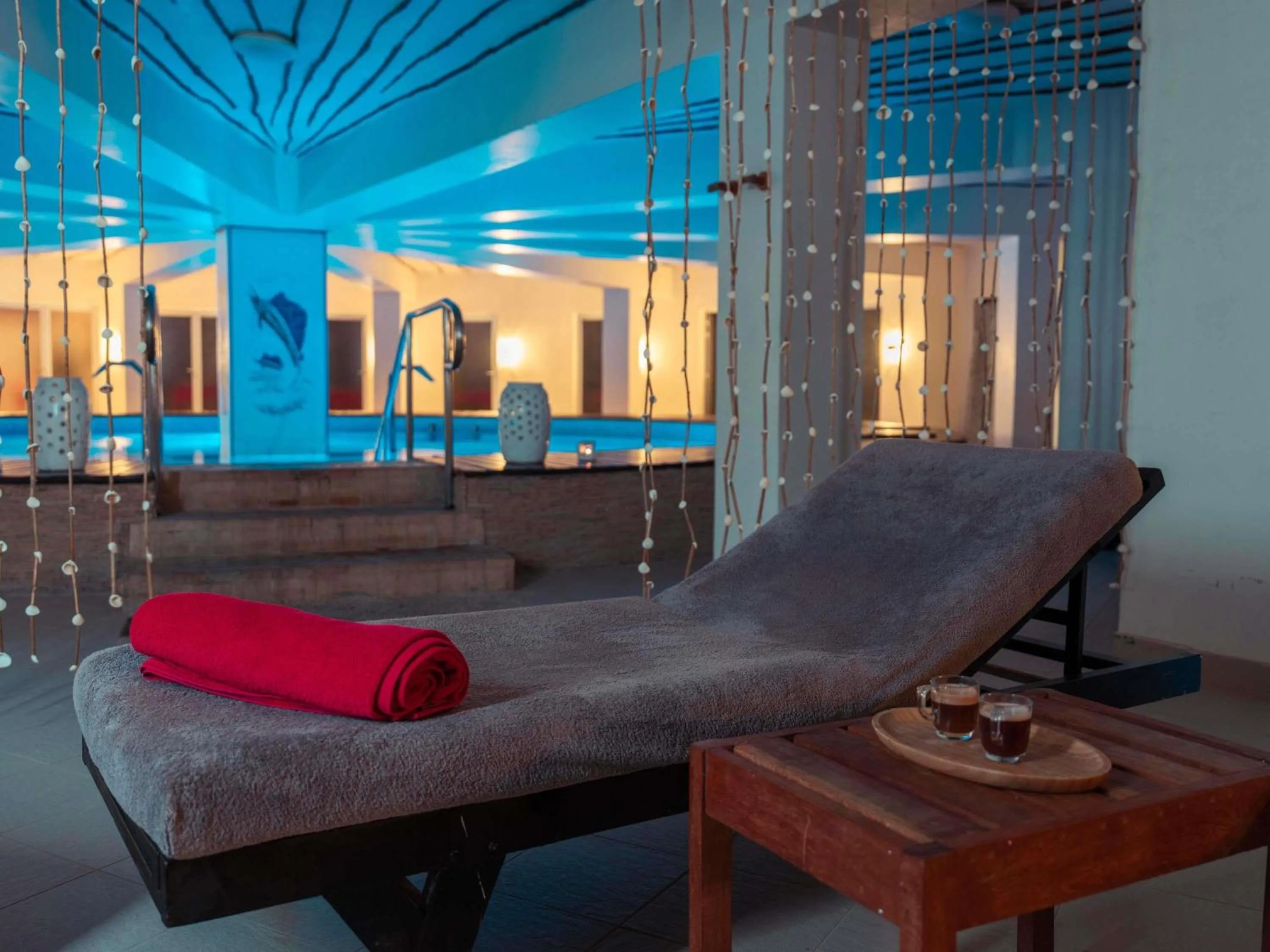 Steam room in Movenpick Resort Lamantin Saly