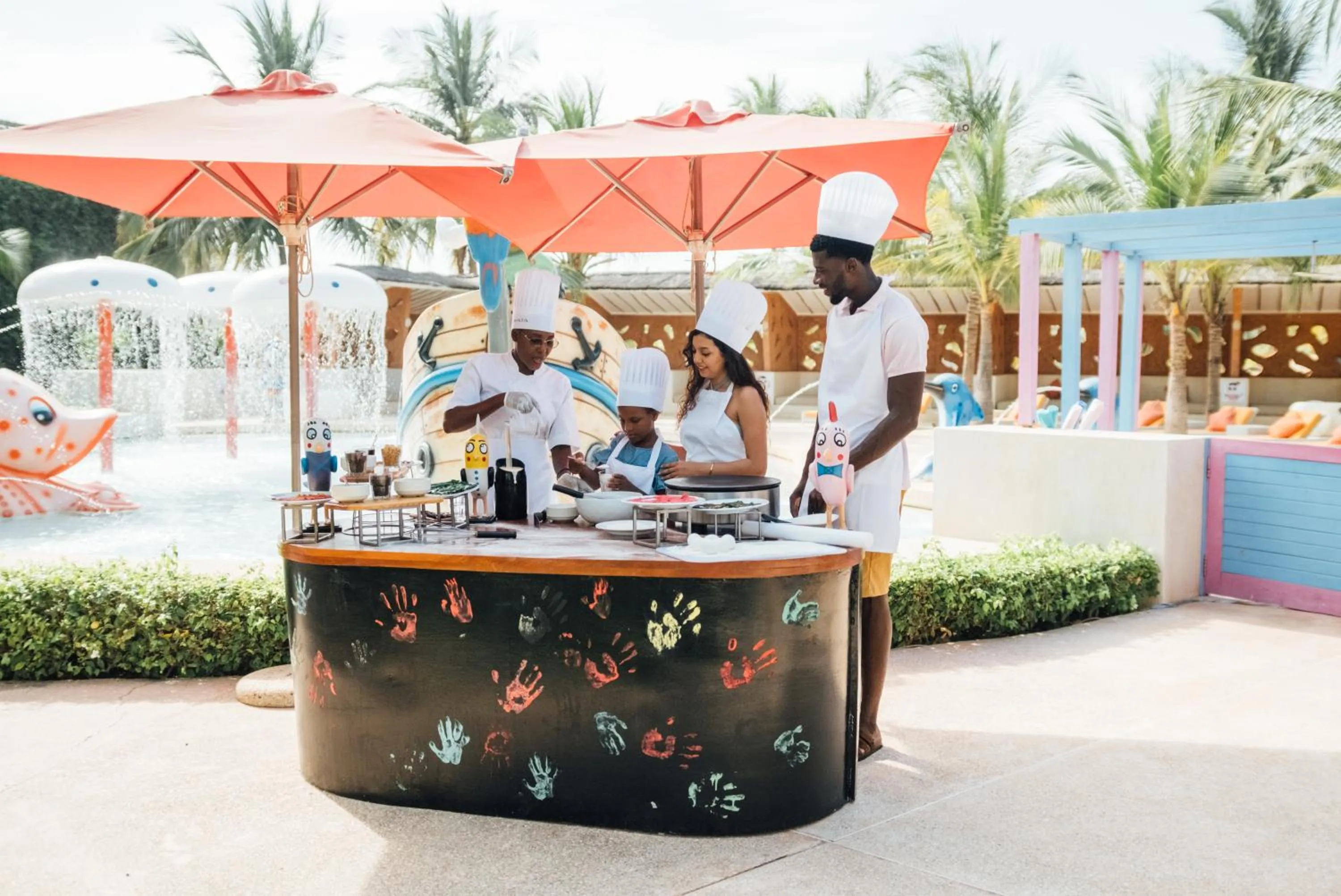 children in Movenpick Resort Lamantin Saly