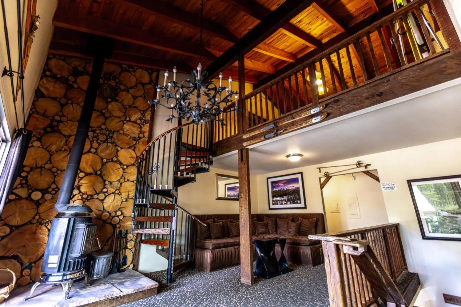 Winter in The Mammoth Creek Inn