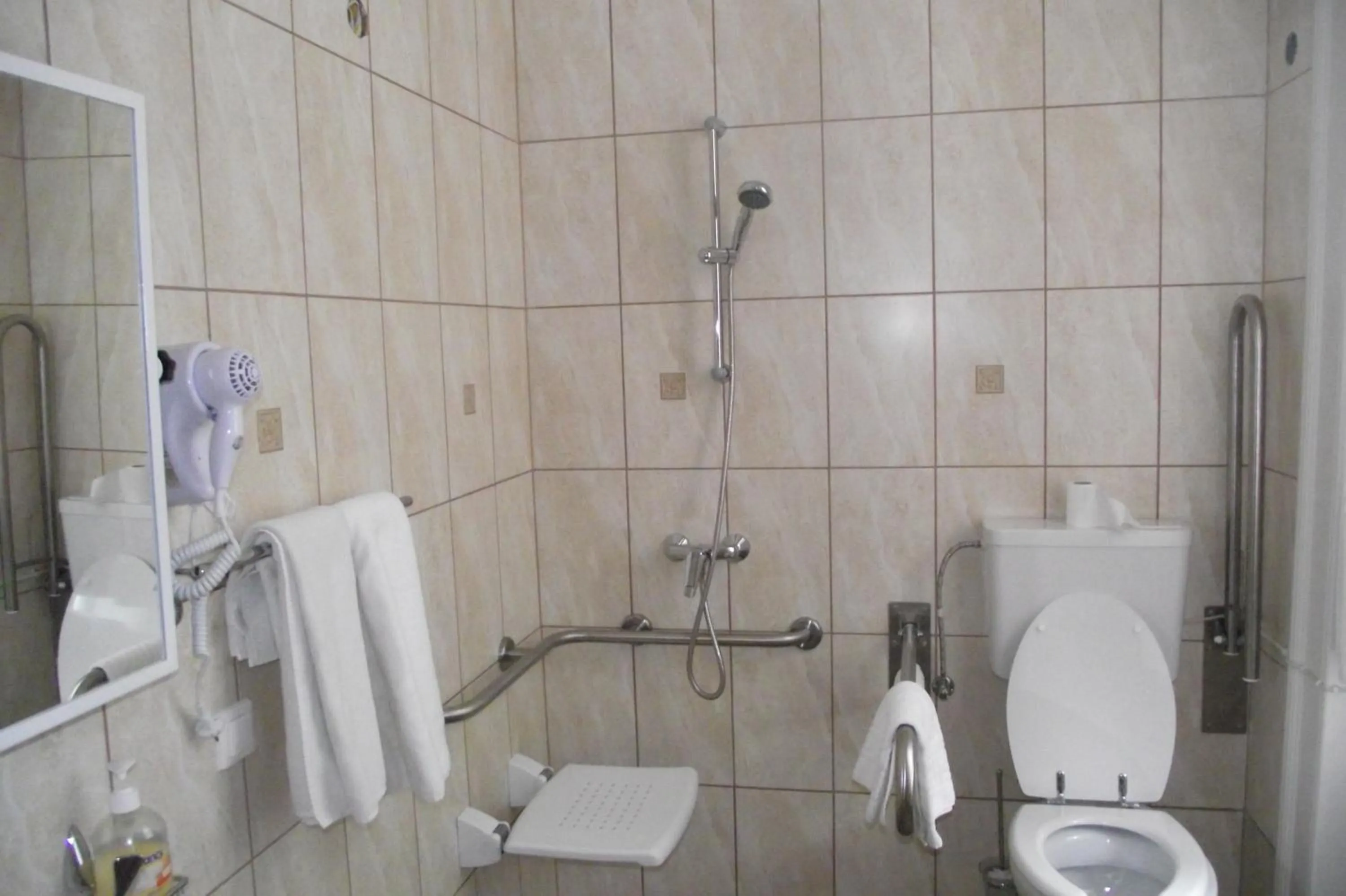 Bathroom in Hotel Blaha Lujza