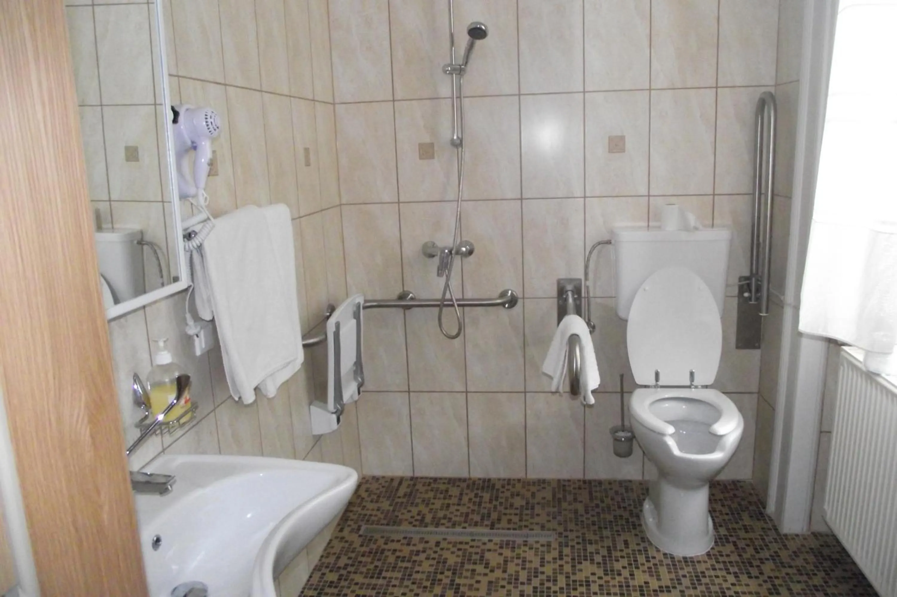 Bathroom in Hotel Blaha Lujza