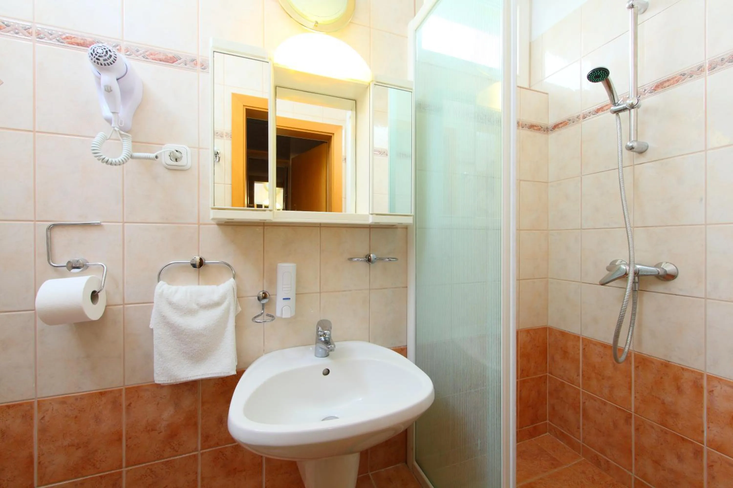 Bathroom in Hotel Blaha Lujza