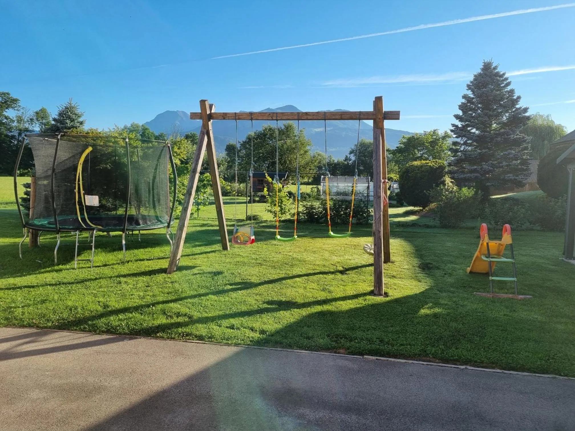 Children play ground in Rooms & Apartments Jana