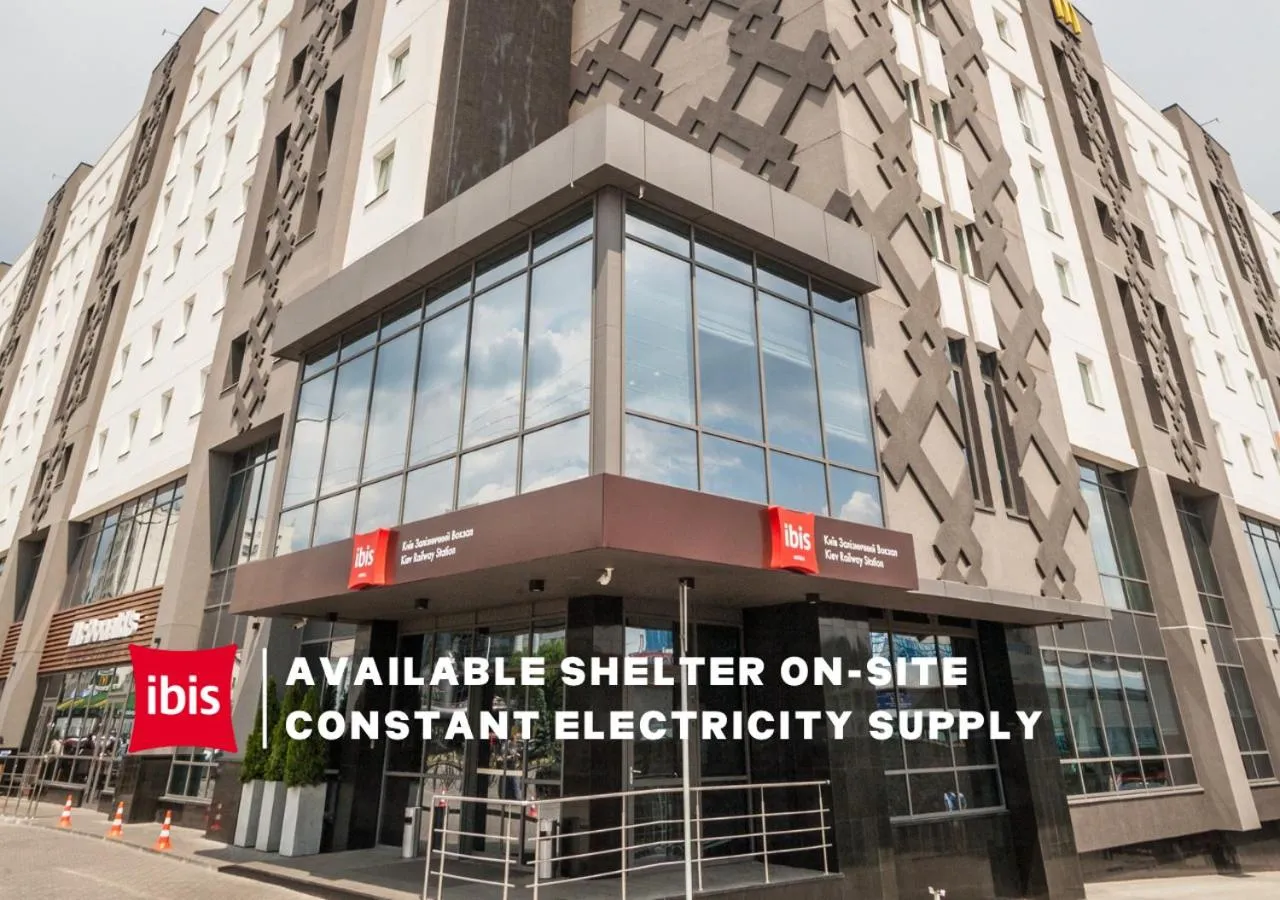 Property building in ibis Kyiv Railway Station