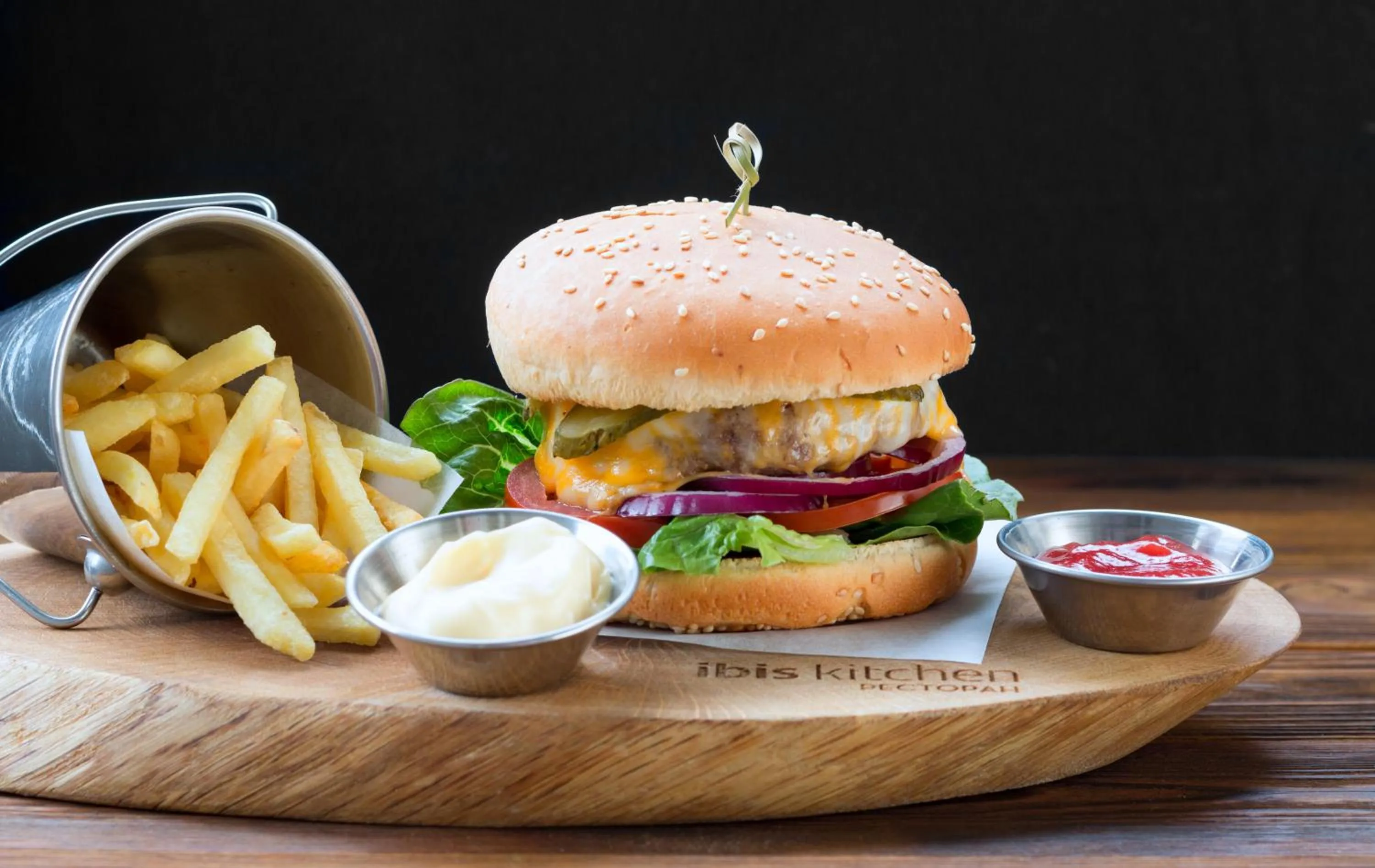 Food in ibis Kyiv Railway Station