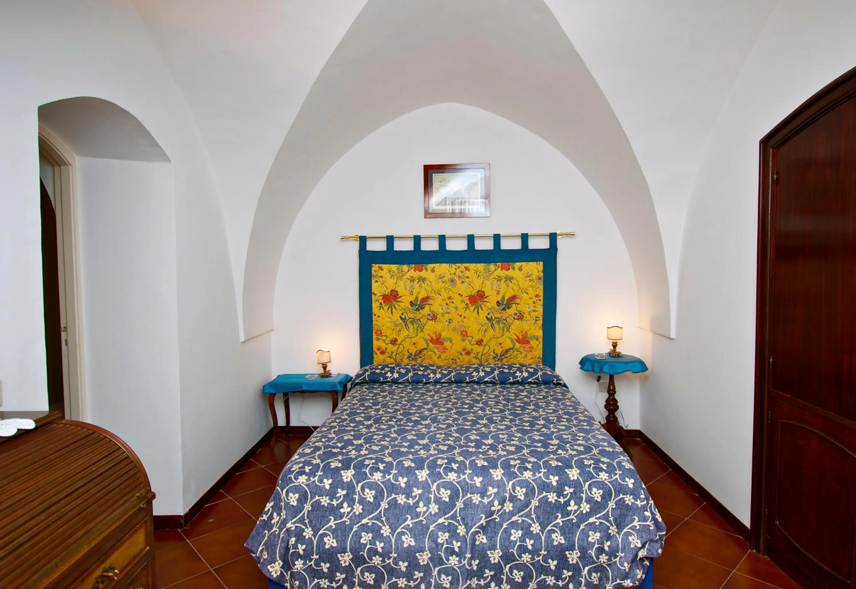 Bedroom, Bed in Villa Casale Ravello Residence