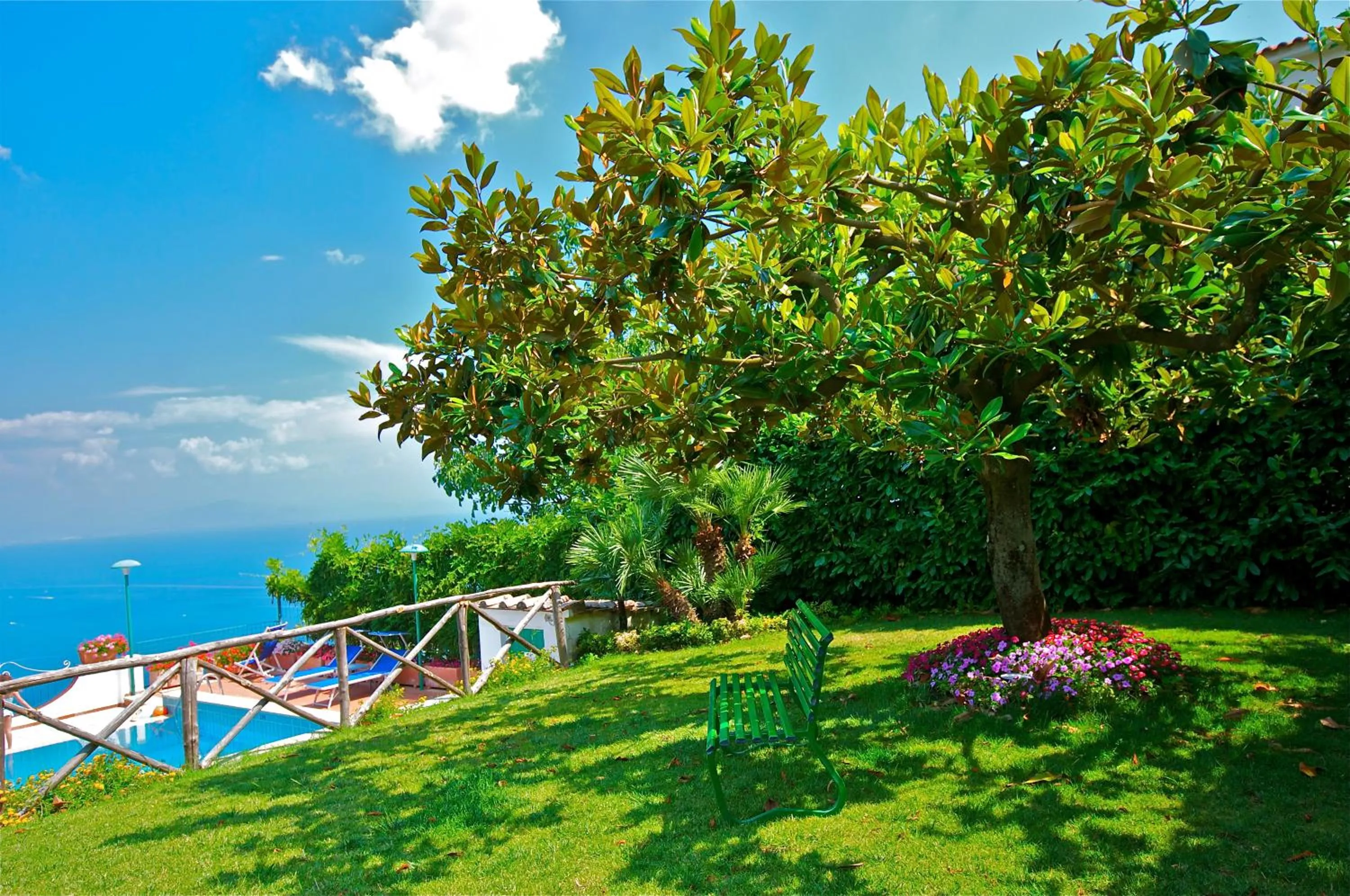 Garden in Villa Casale Ravello Residence