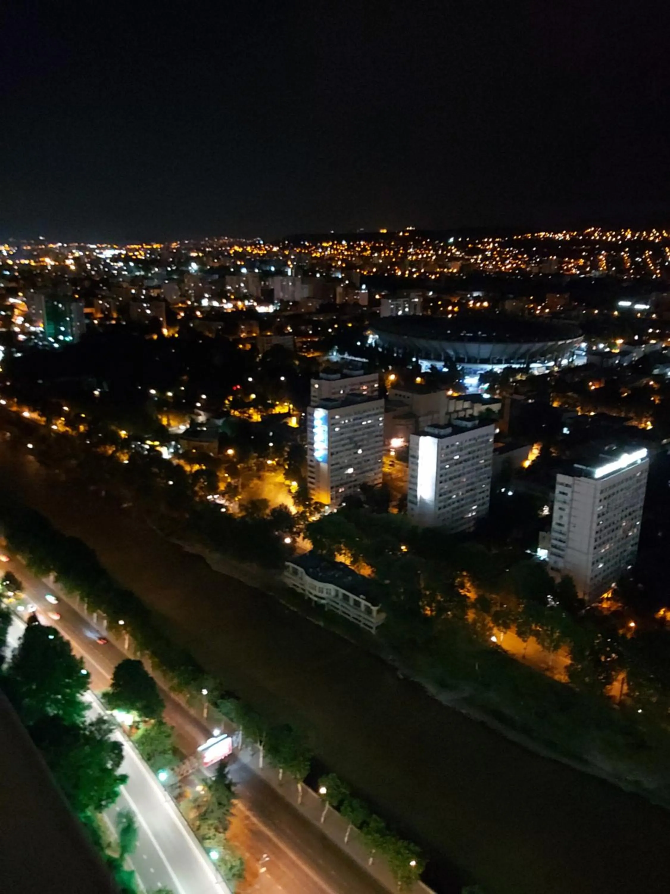 Bird's eye view in King David Residence
